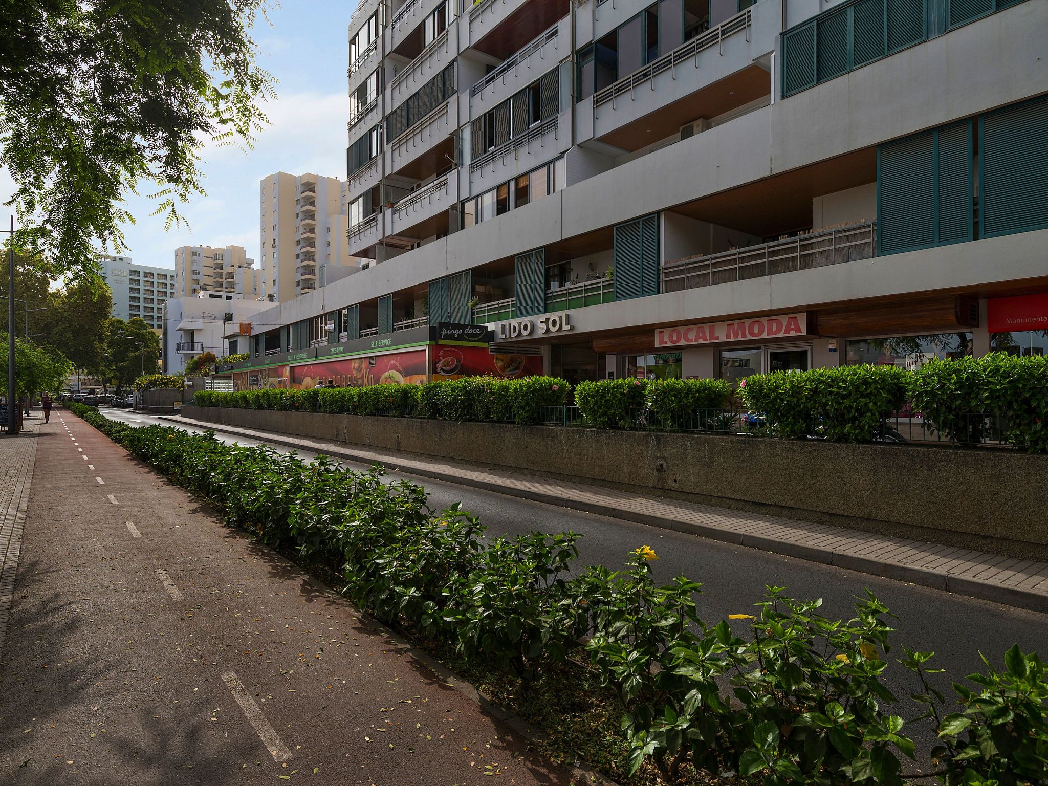 Wohnung mit Balkon und Aussicht in São Martinho-Inside