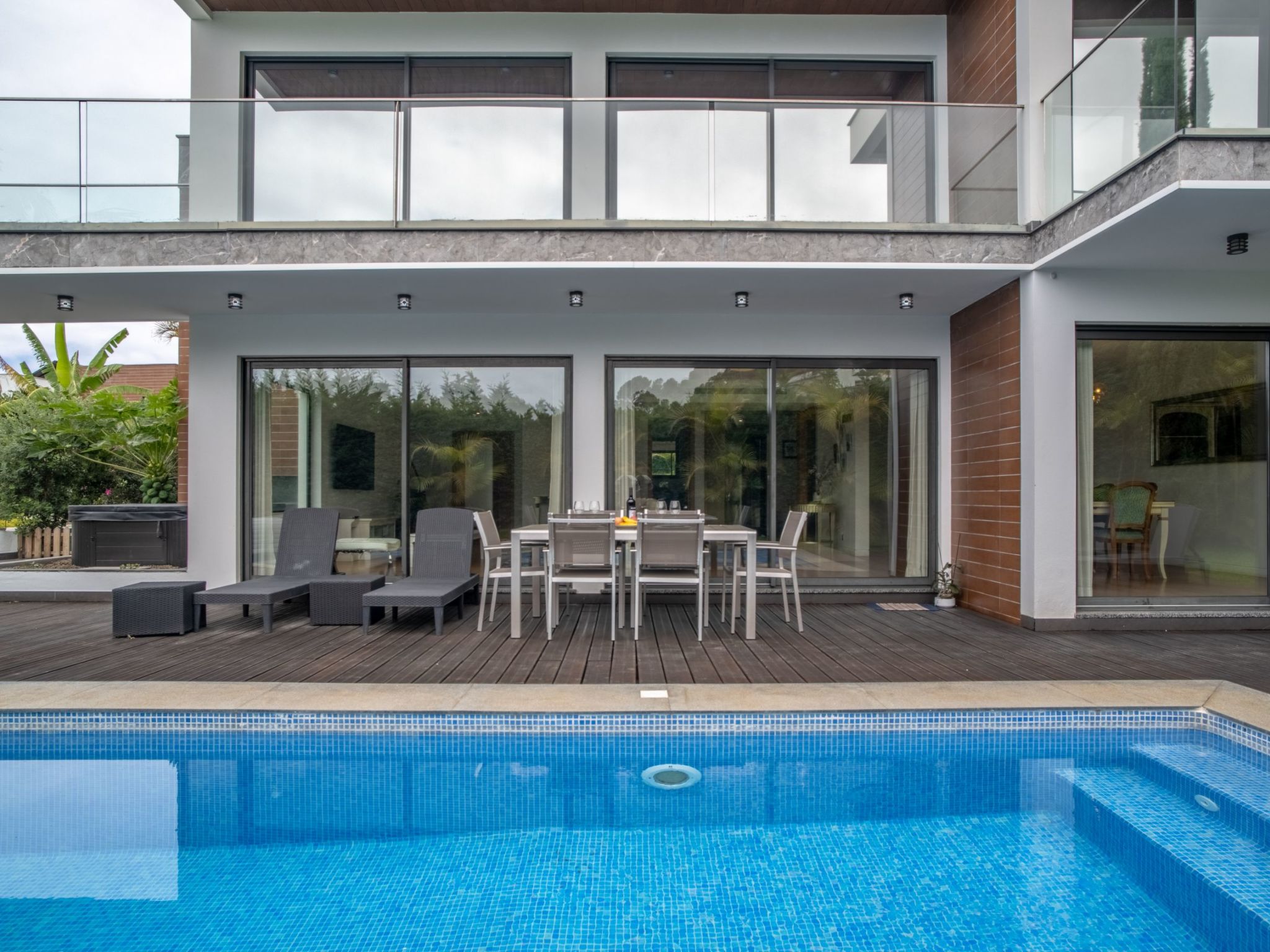 Ferienvilla "Gold Villa" mit eigenem Pool-Dehors