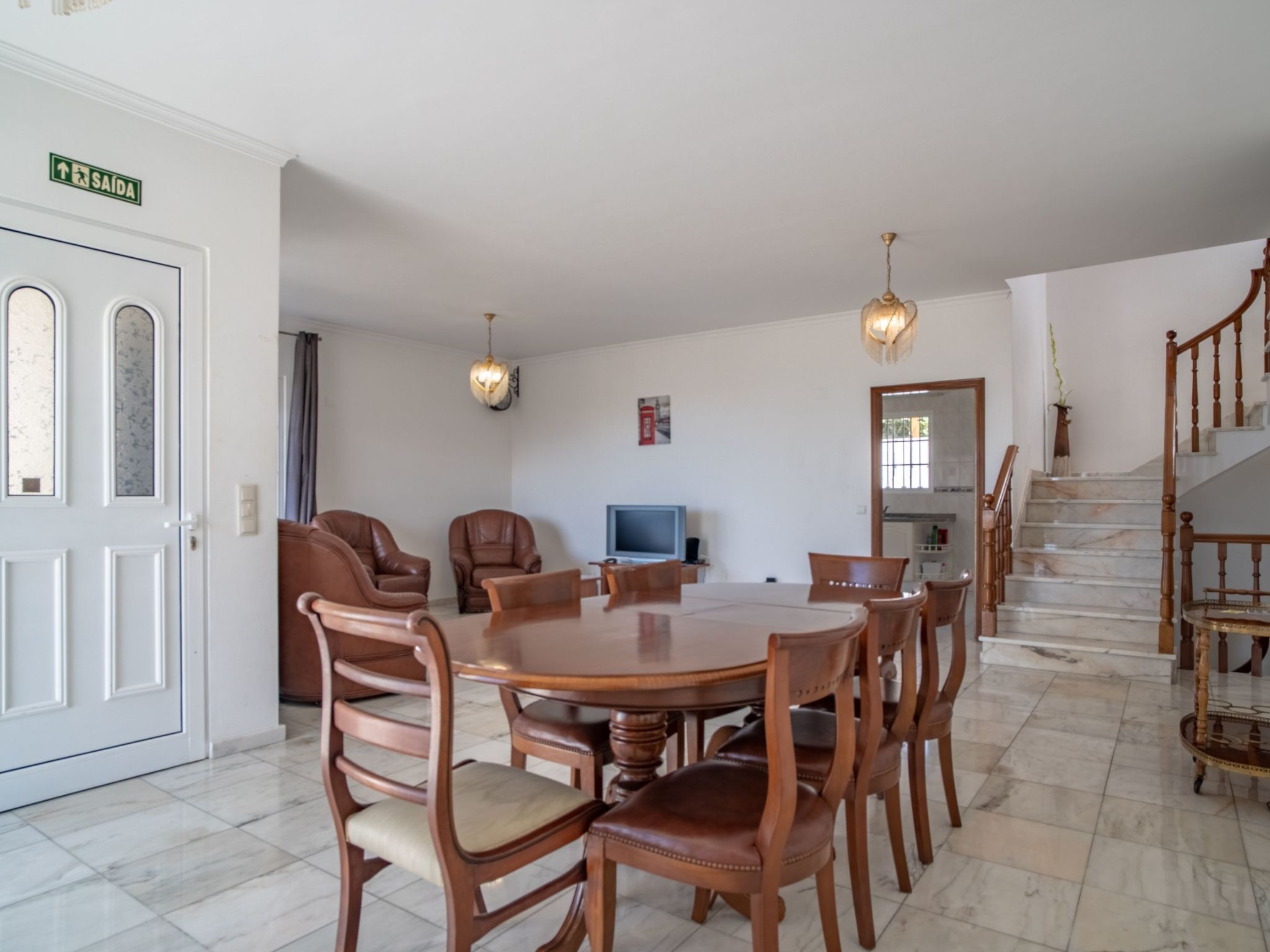 Villa mit Gartenblick