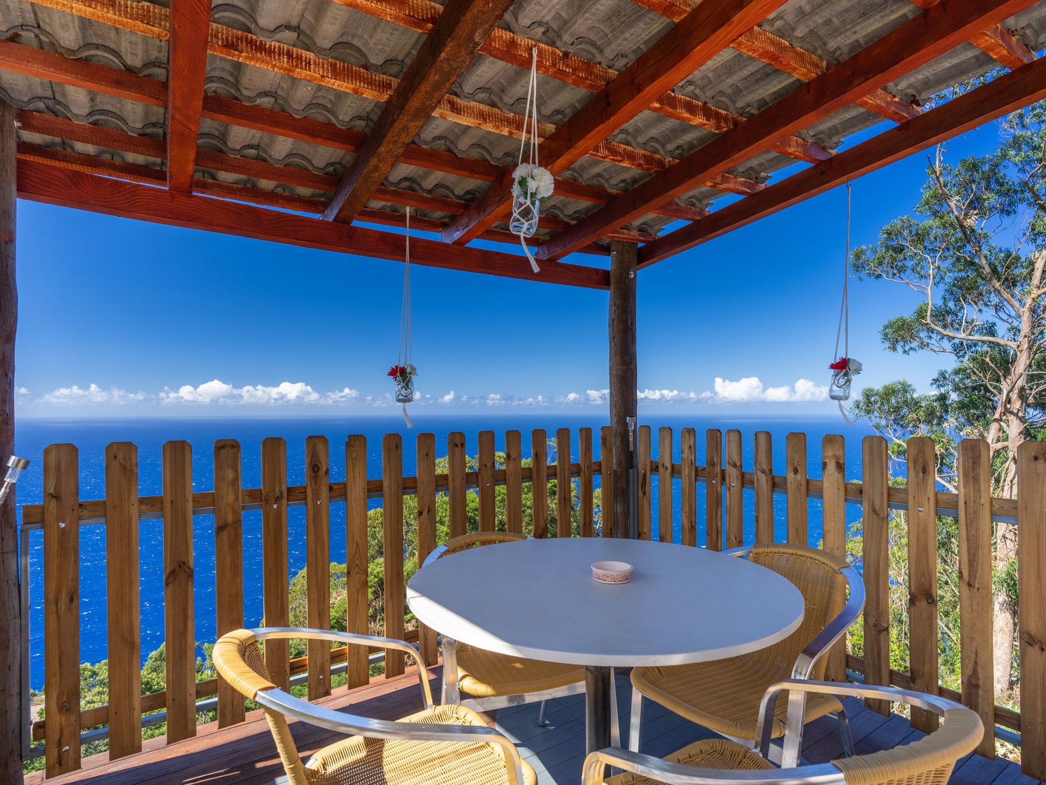 Dorf Sonnenuntergang-Binnen