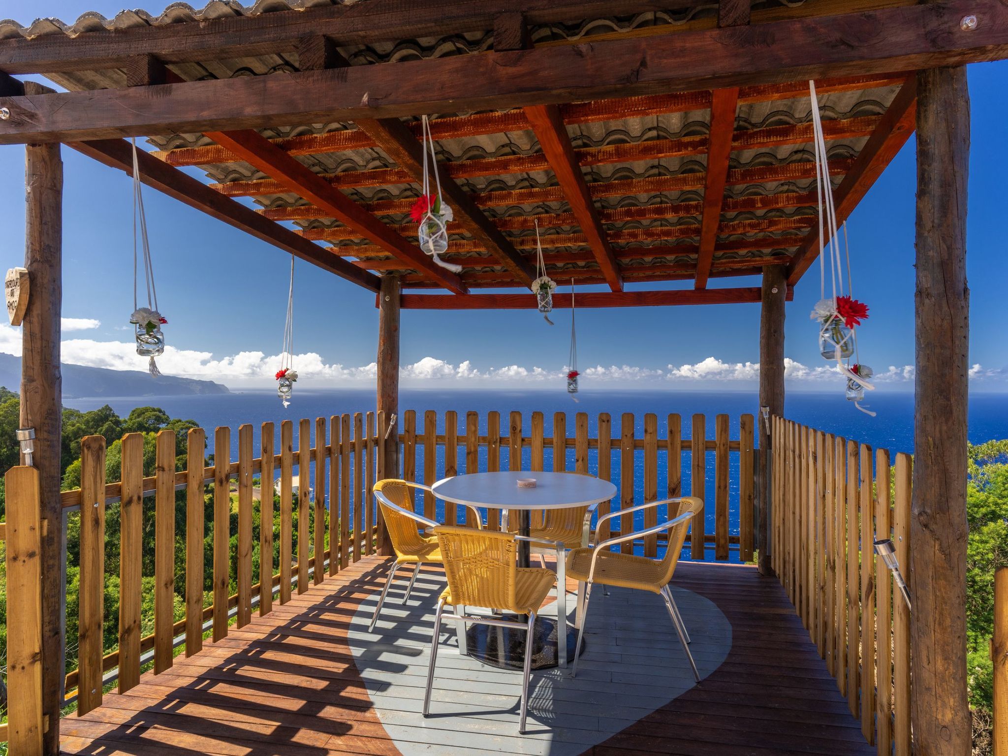 Dorf Sonnenuntergang-Binnen