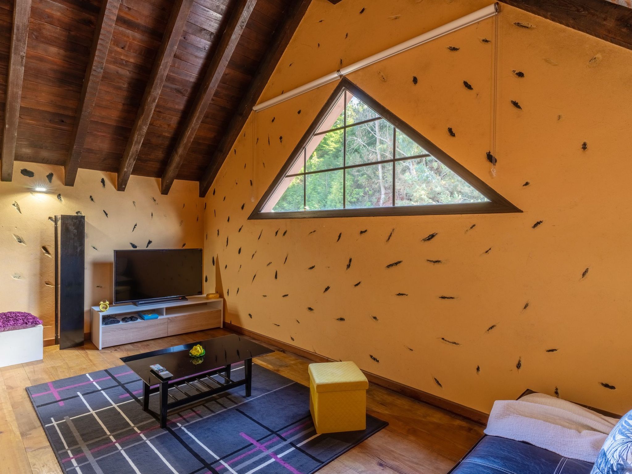 Dorf Sonnenuntergang-Binnen