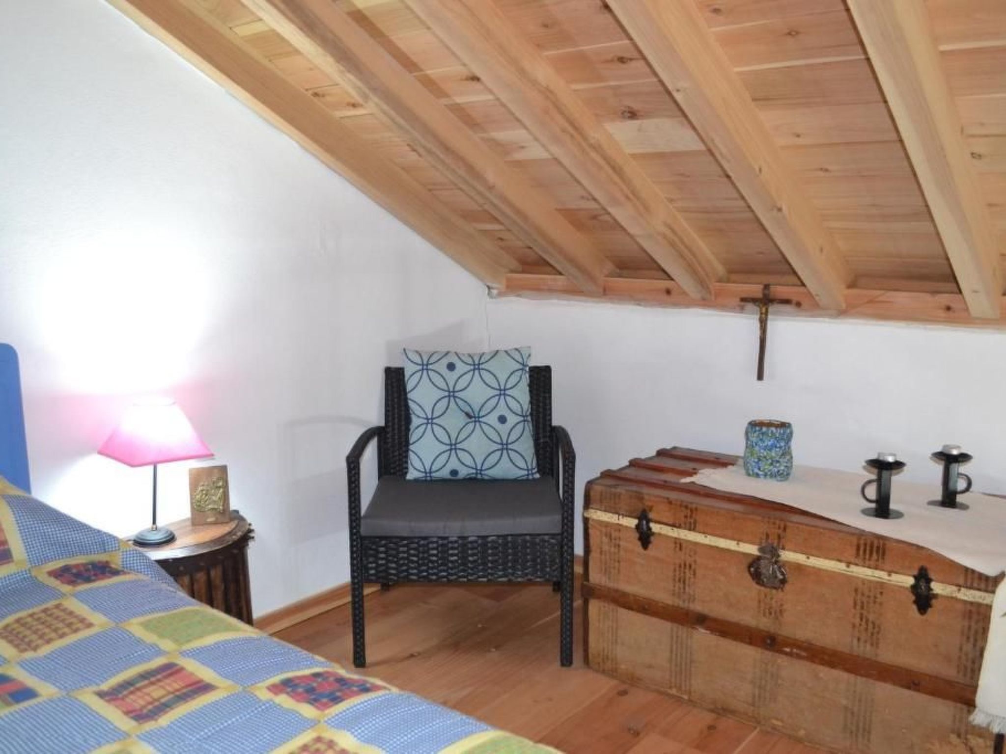 Auf dem Land mit Meerblick