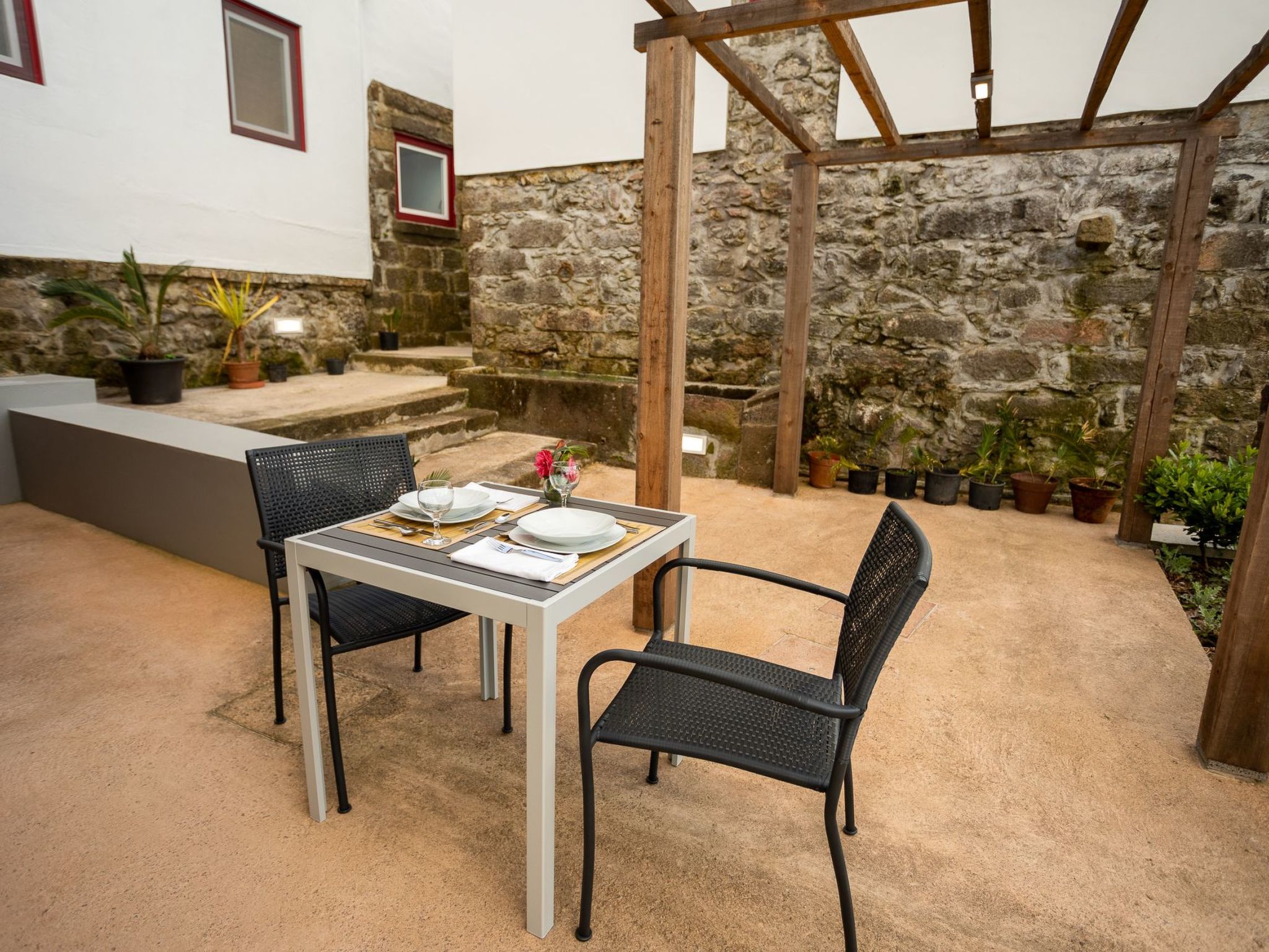 Tradicampo Öko-Landhäuser, O Granel-Binnen