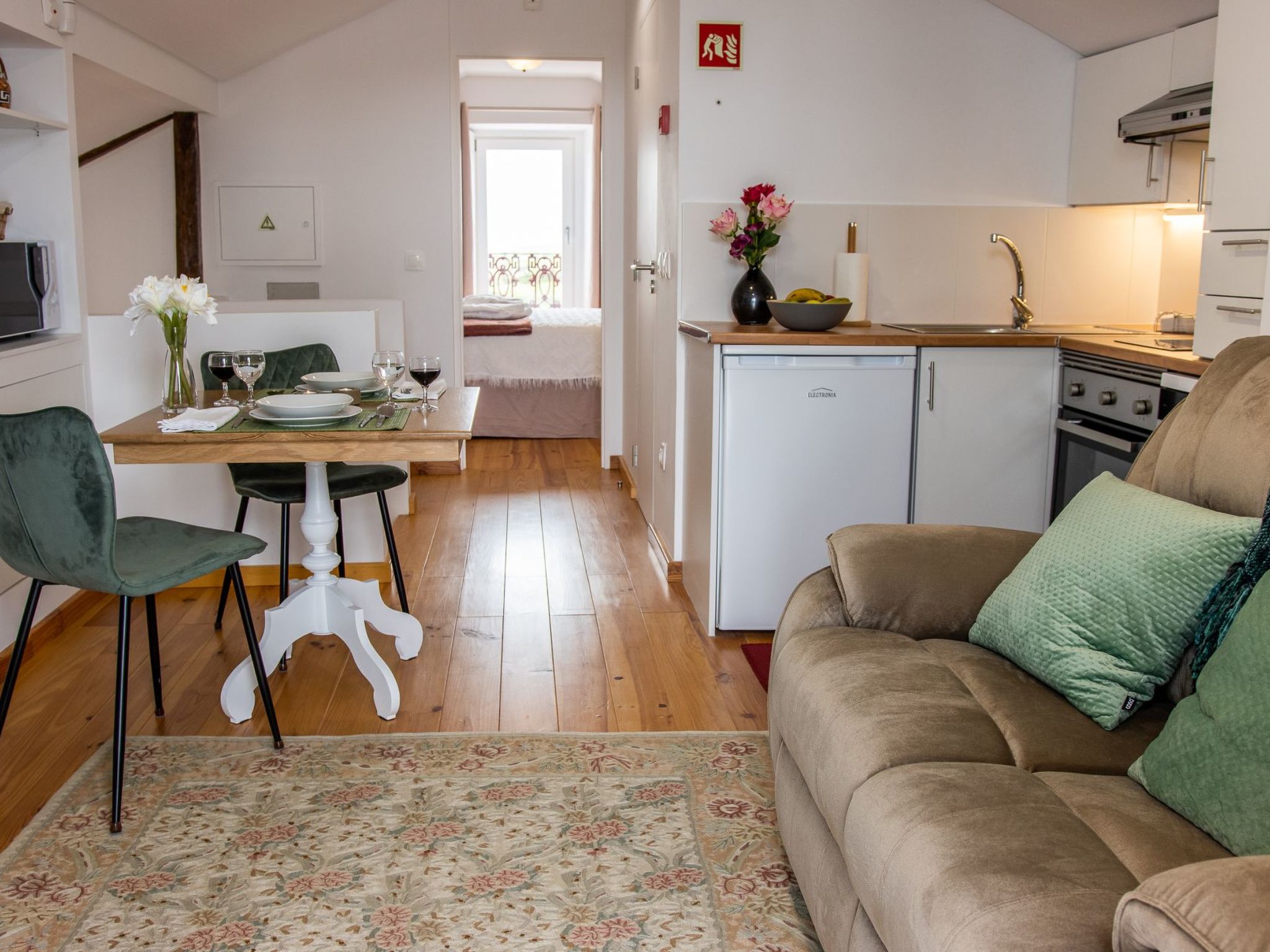 Tradicampo Öko-Landhäuser, Studio mit Balkon