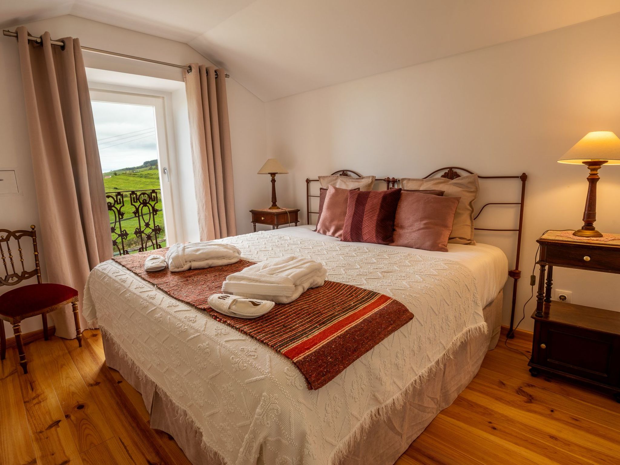 Tradicampo Öko-Landhäuser, Studio mit Balkon-Binnen