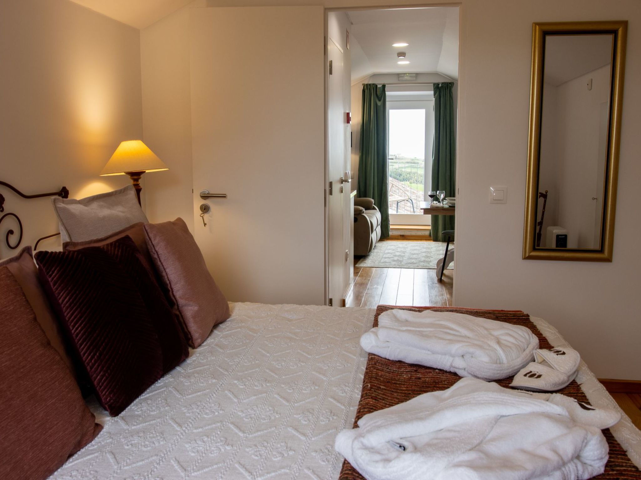 Tradicampo Öko-Landhäuser, Studio mit Balkon-Binnen