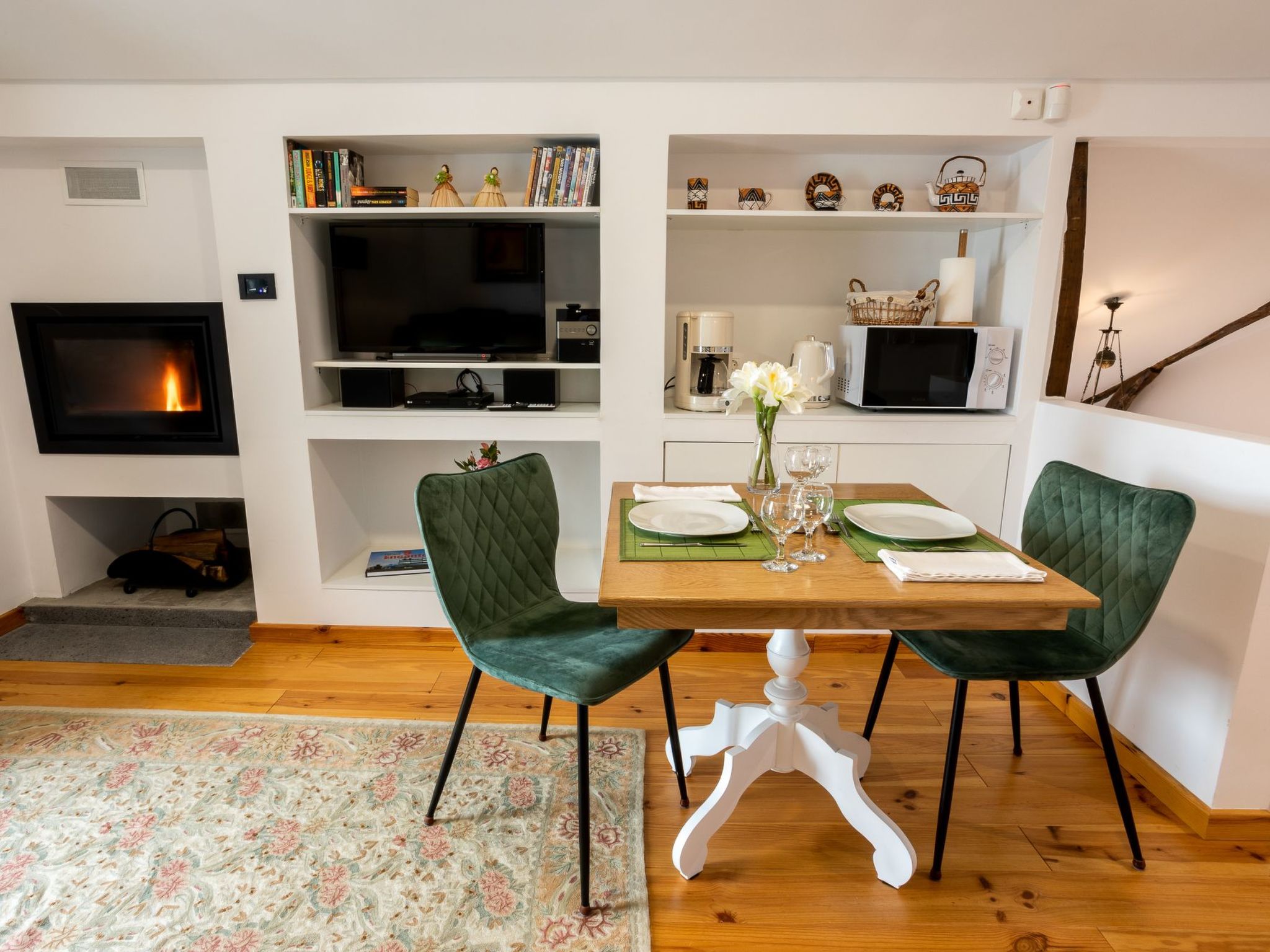 Tradicampo Öko-Landhäuser, Studio mit Balkon-Binnen