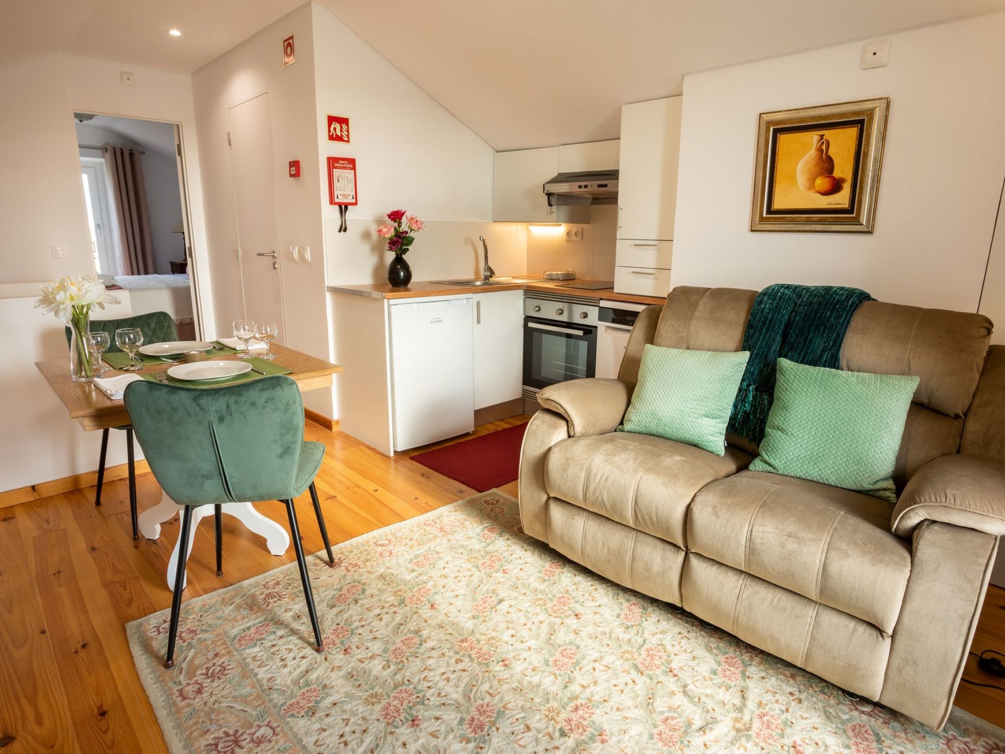 Tradicampo Öko-Landhäuser, Studio mit Balkon-Binnen