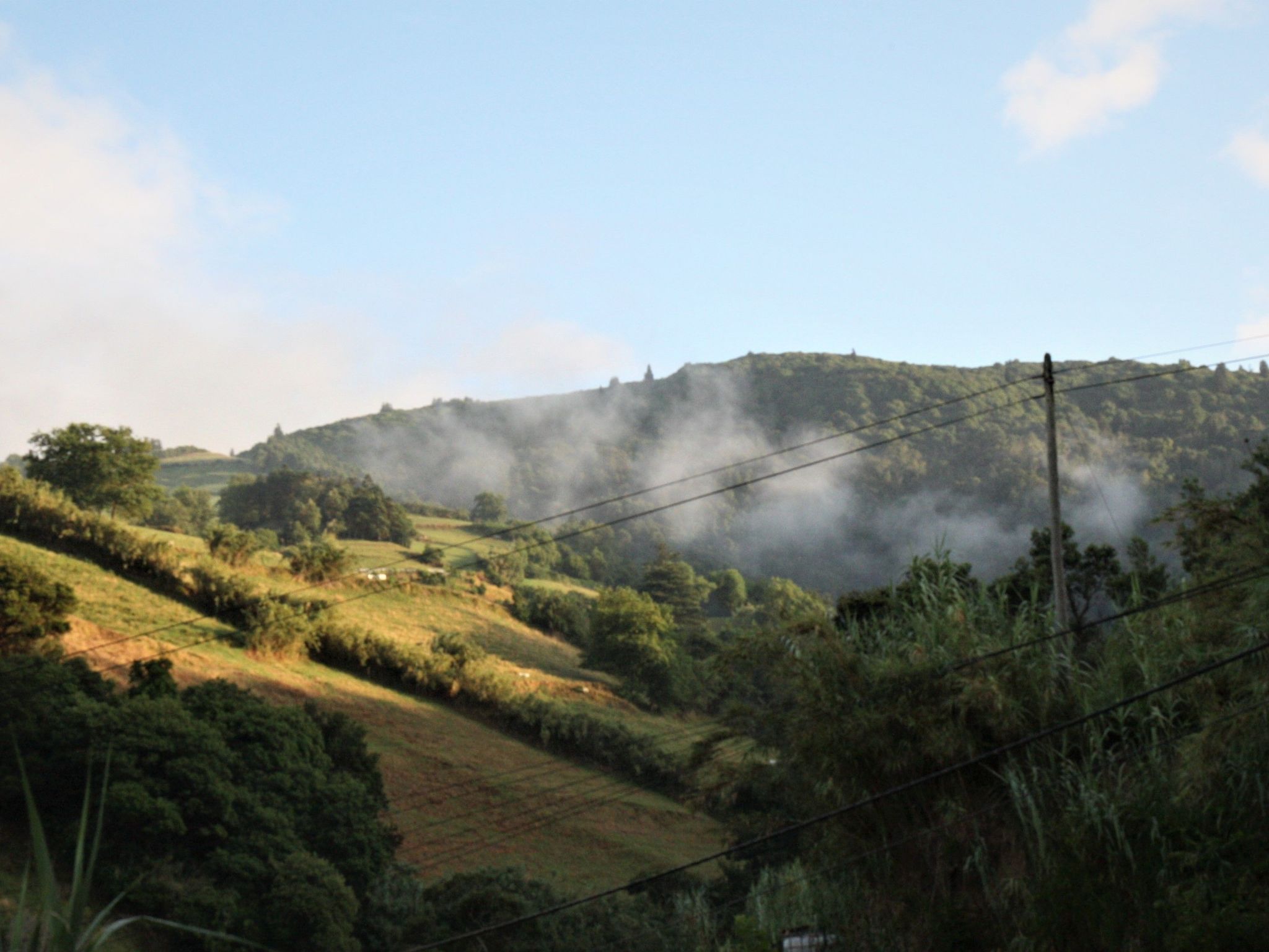 Mit Blick auf das Wasser