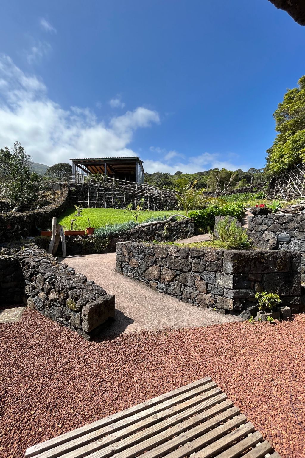 "Vinea Lava" mit Blick auf das Wasser-Binnen