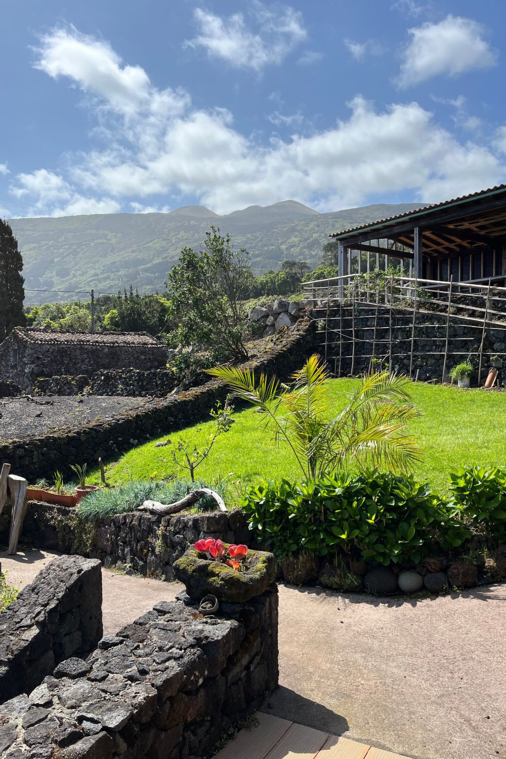 "Vinea Lava" mit Blick auf das Wasser-Binnen