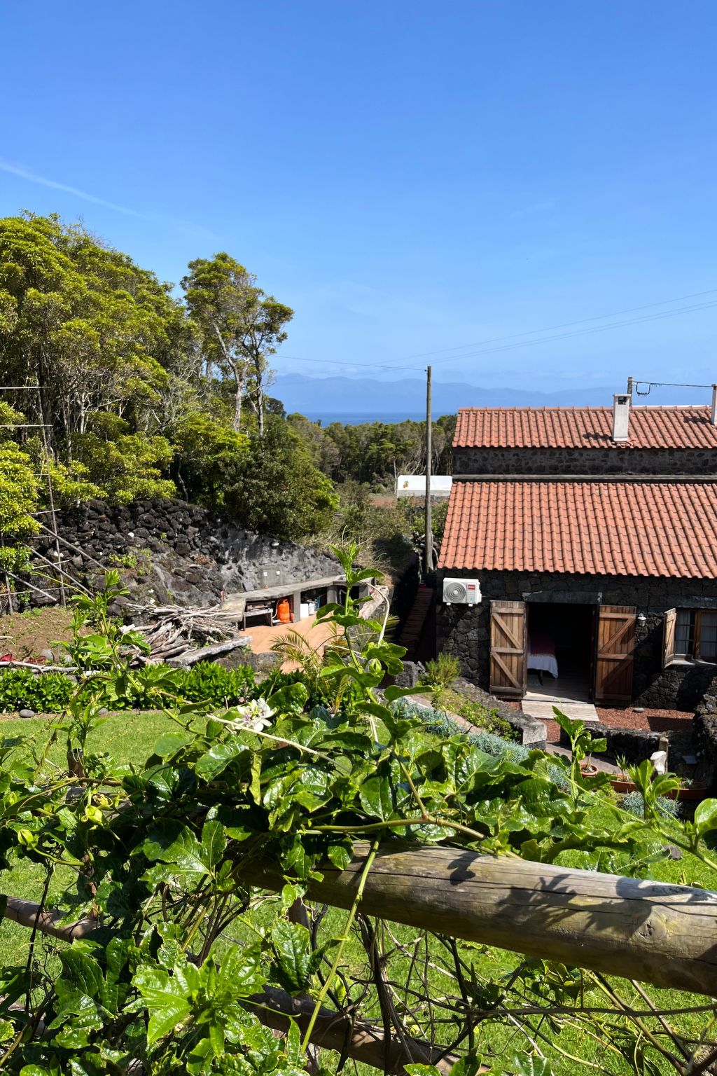 "Vinea Lava" mit Blick auf das Wasser-Binnen