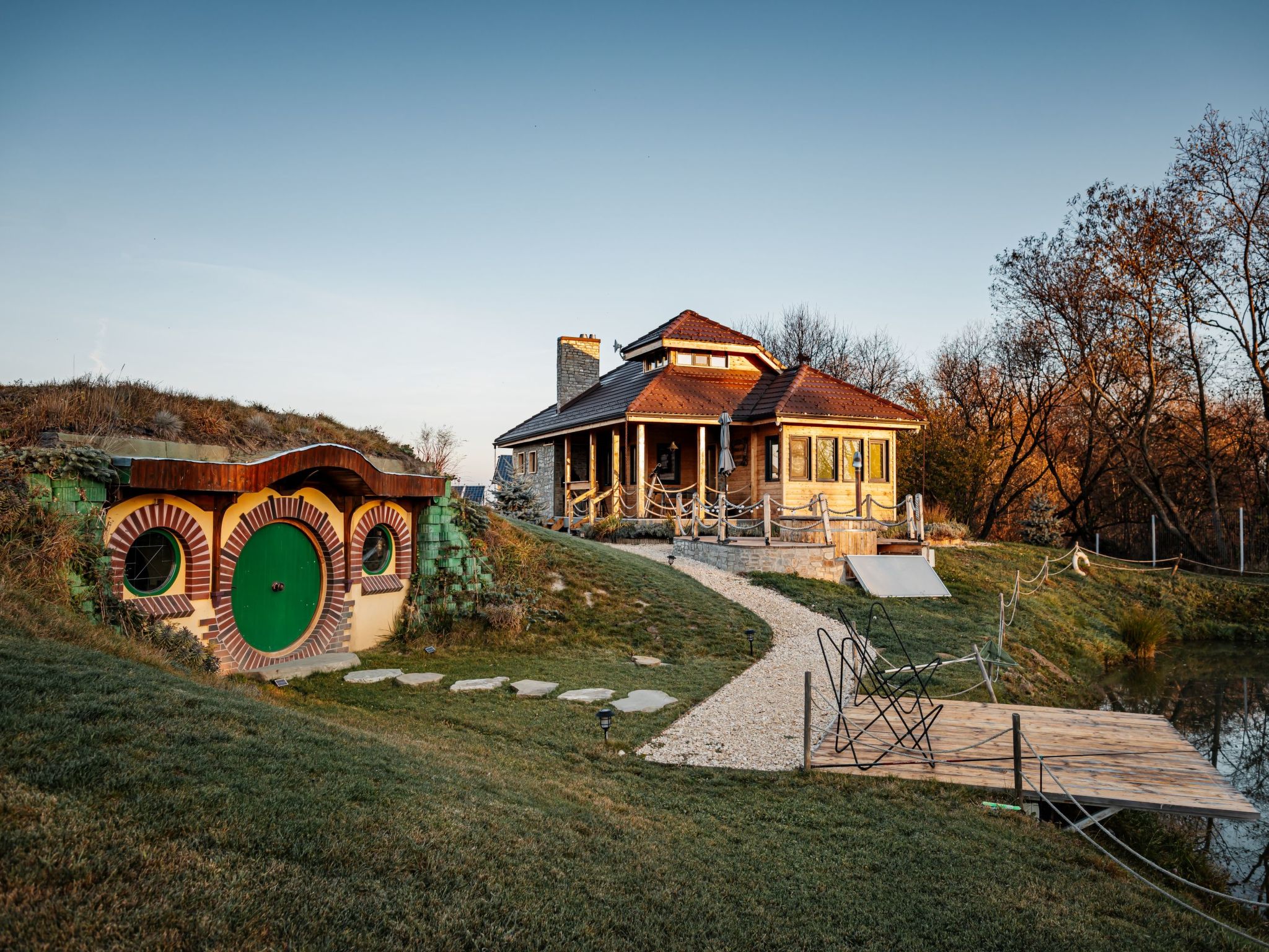 Hobbit House-Buiten