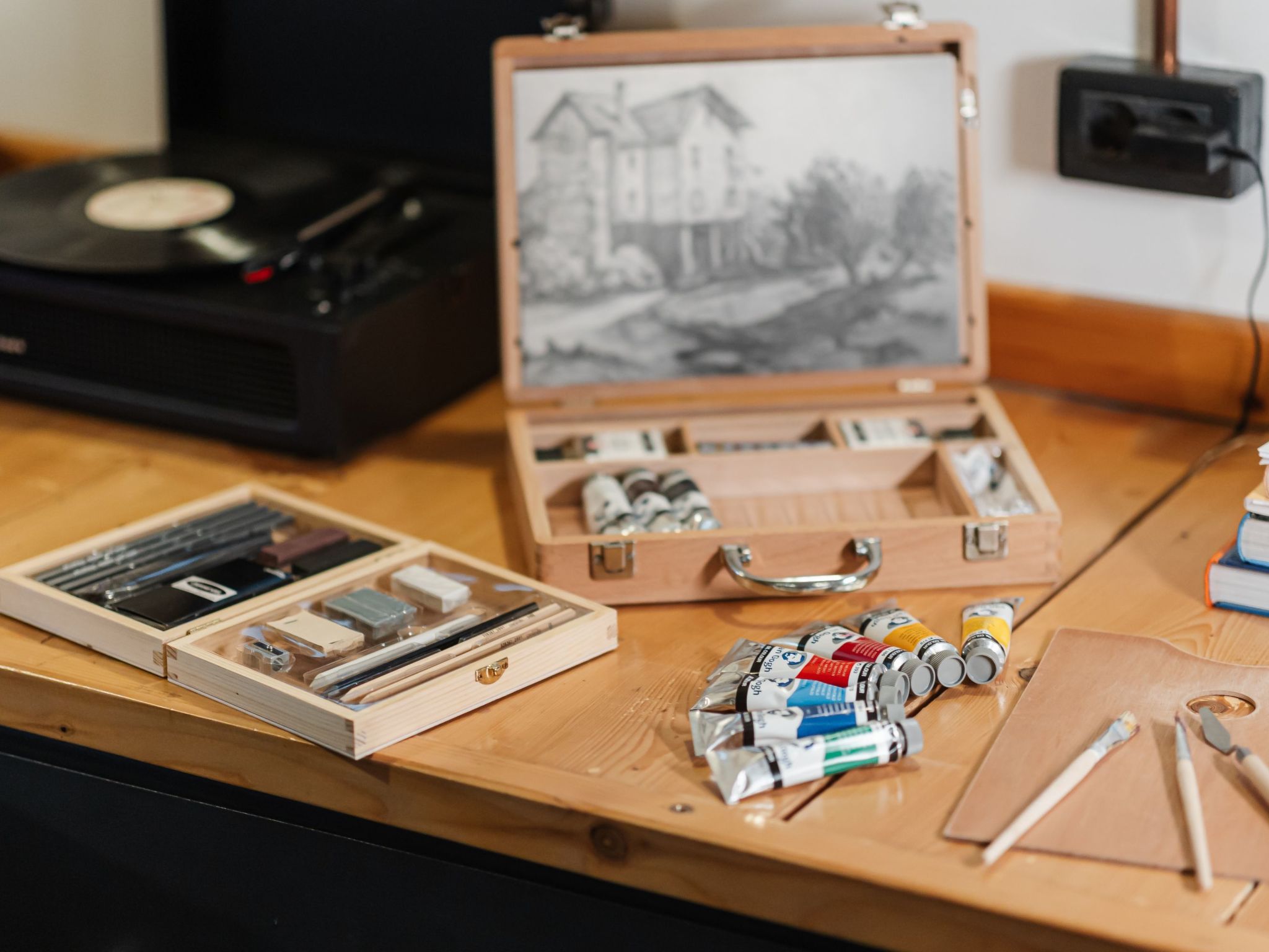 Kleines Haus mit Werkstatt