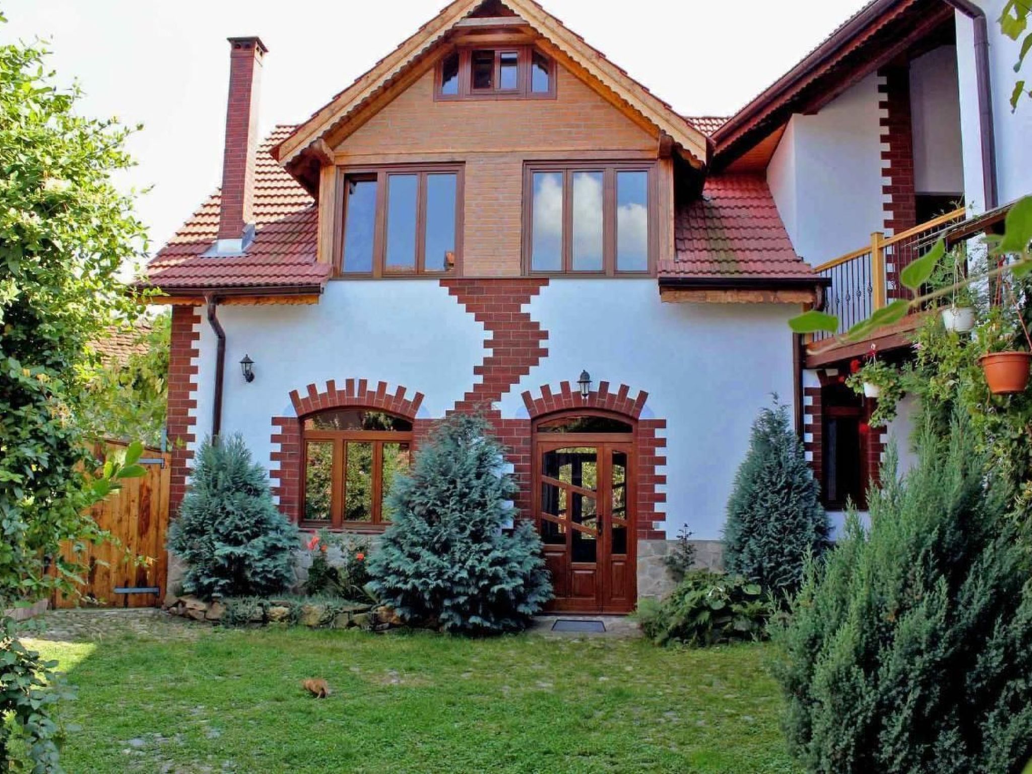 Casa Crina in Karpaten-Dorf in Siebenbürgen