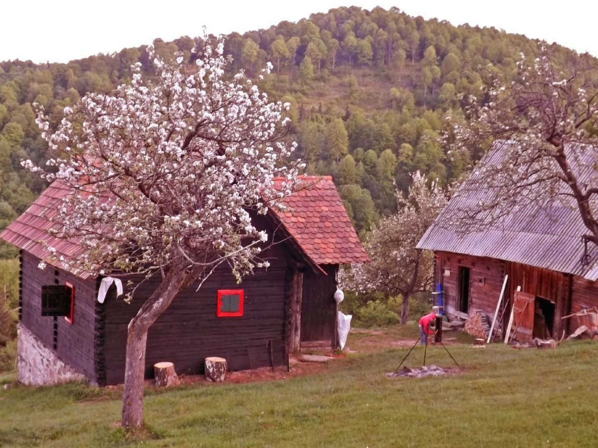 In Sibiel mit Terrasse und Grill-Buiten
