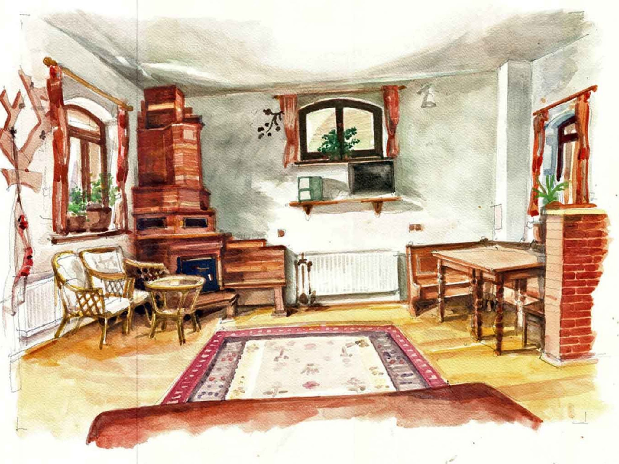 Casa Crina - rustikale Ferienvilla in Siebenbürgen-Binnen