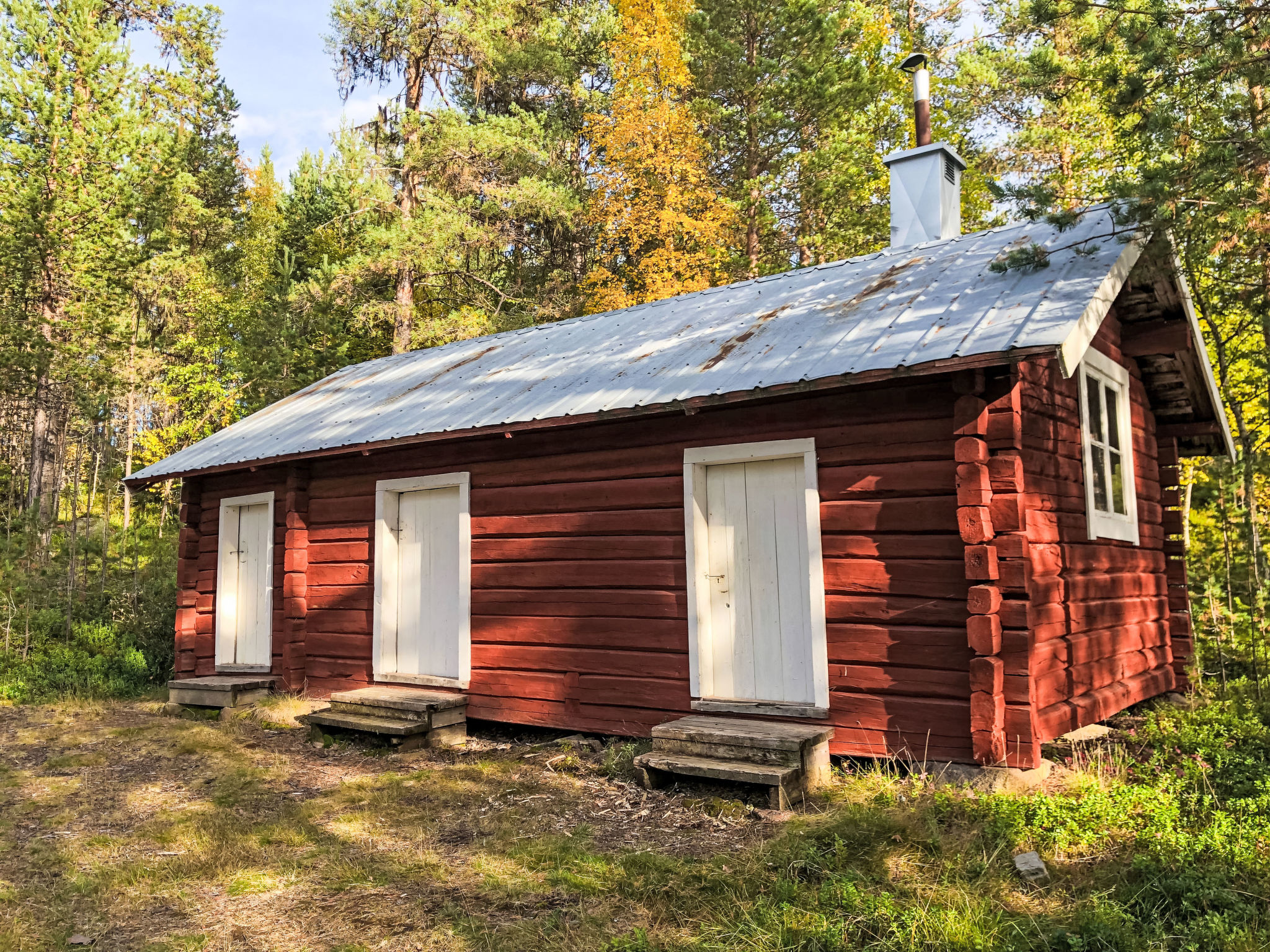 In Arvidsjaur mit eigener Sauna