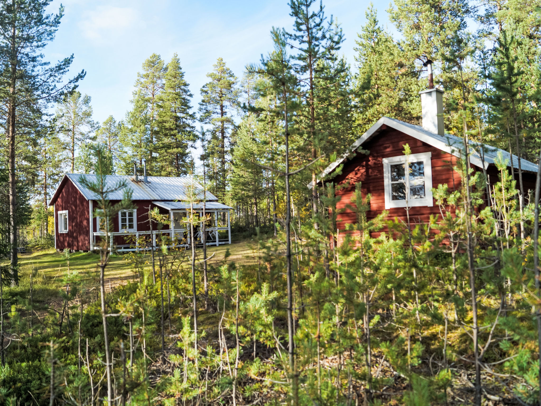 In Arvidsjaur mit eigener Sauna