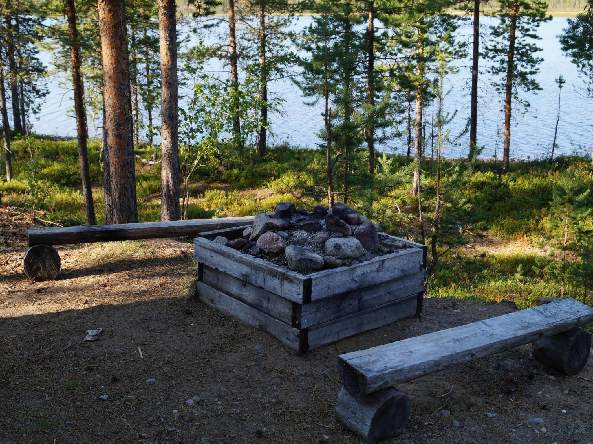 Kleines Ferienhaus in Arvidsjaur mit Sauna-Binnen