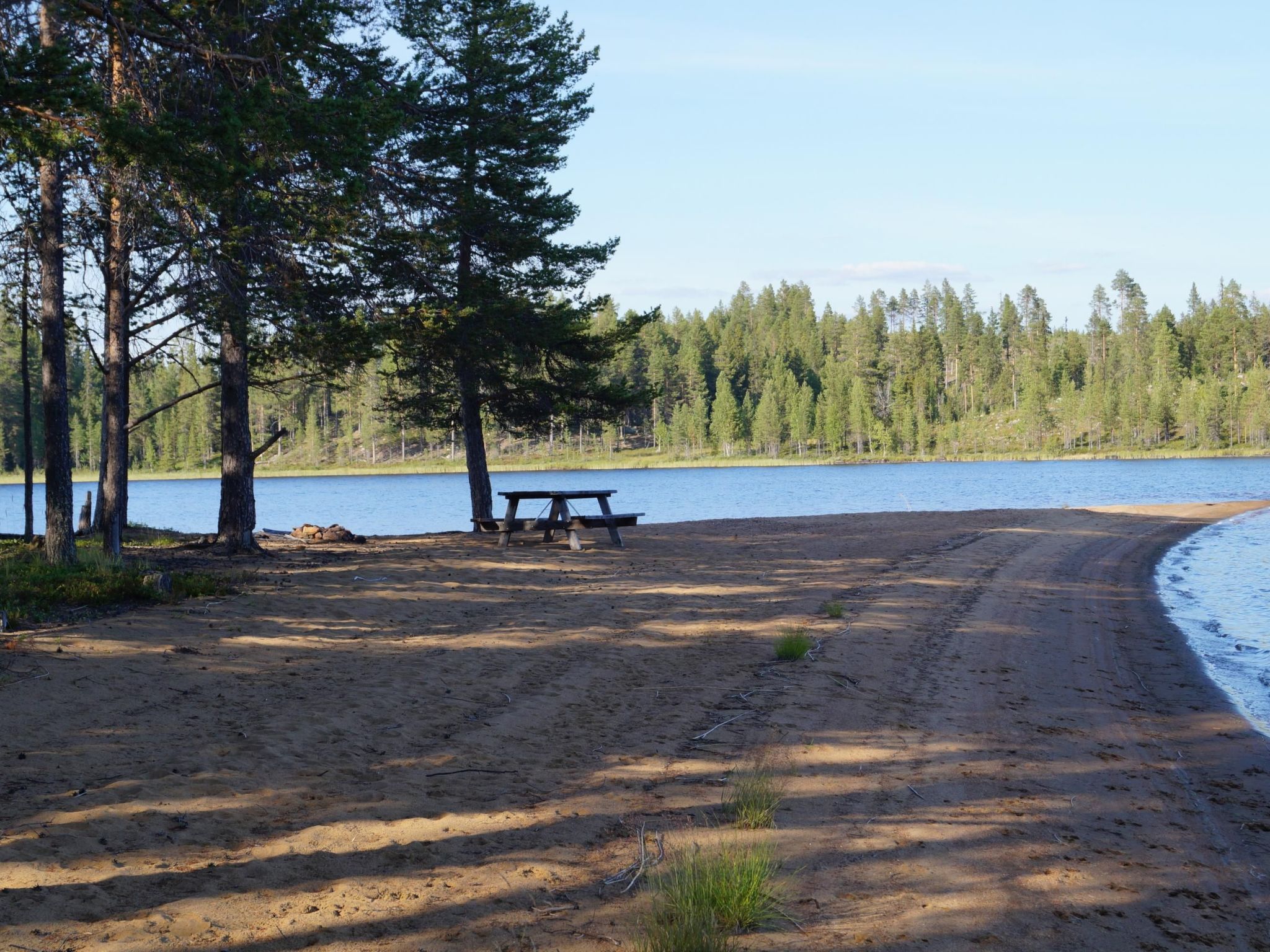 Kleines Ferienhaus in Arvidsjaur mit Sauna-Binnen