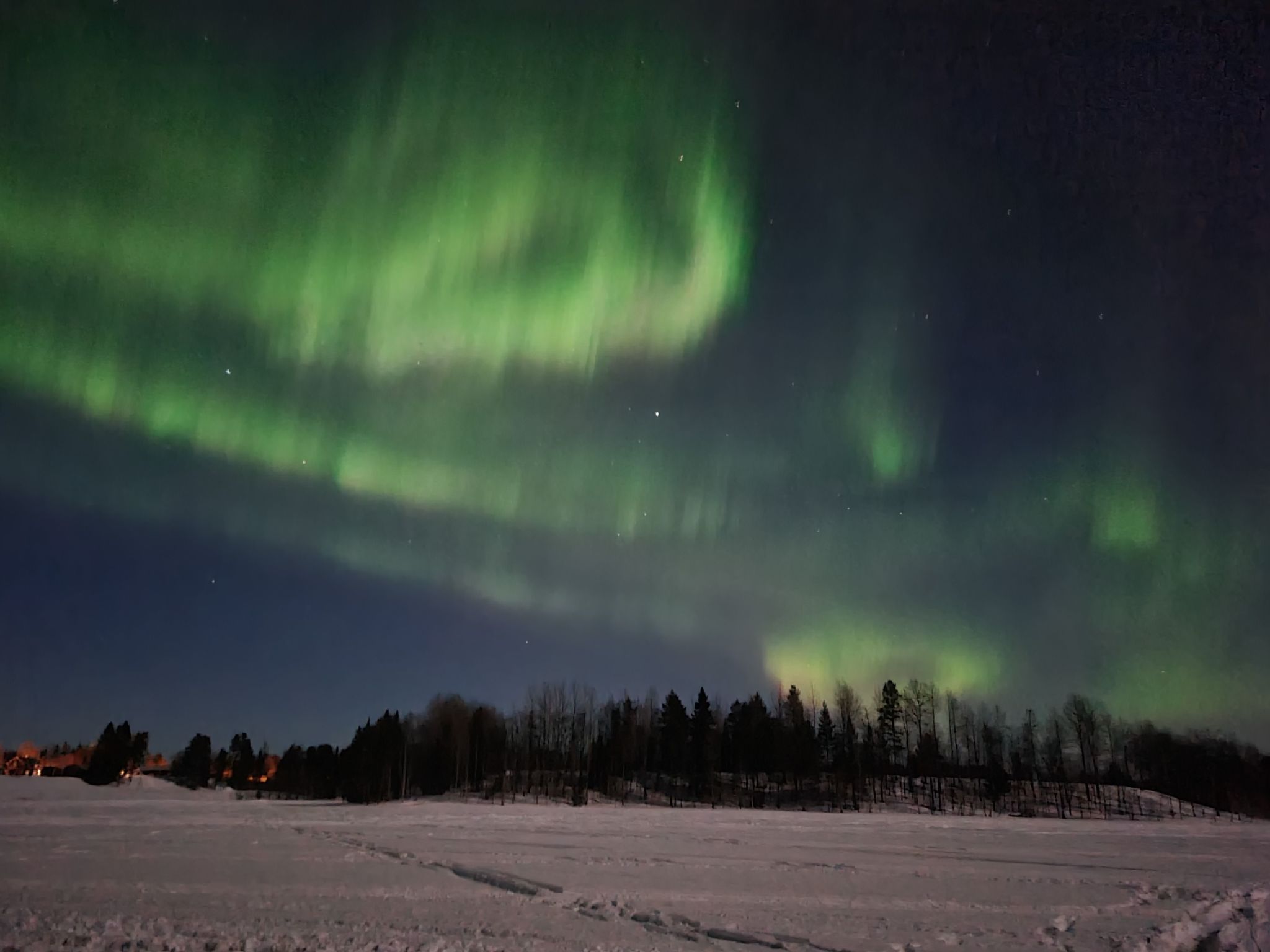 Haus-Lappland-Dehors