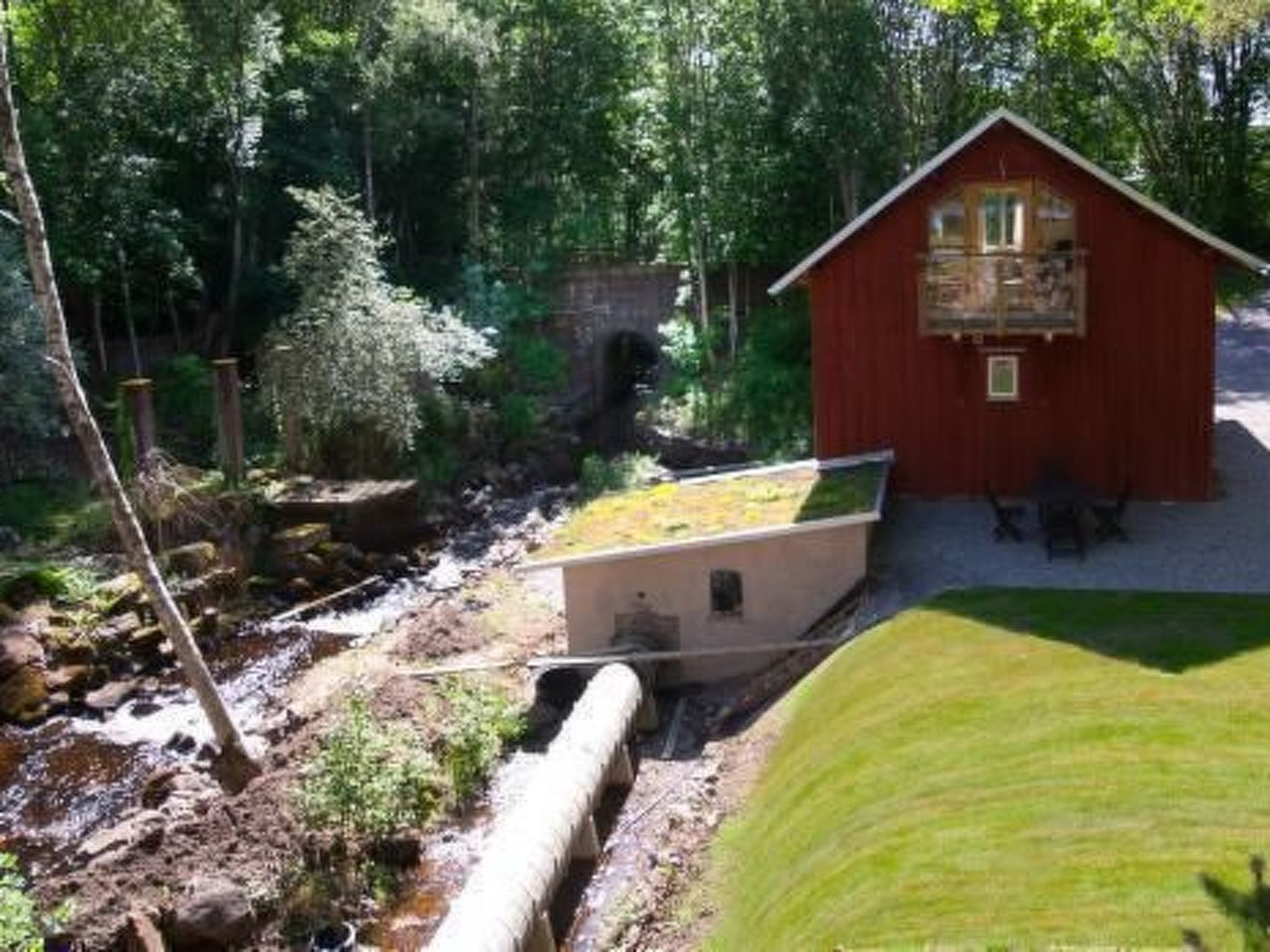 Direkt am See gelegen-Dedans