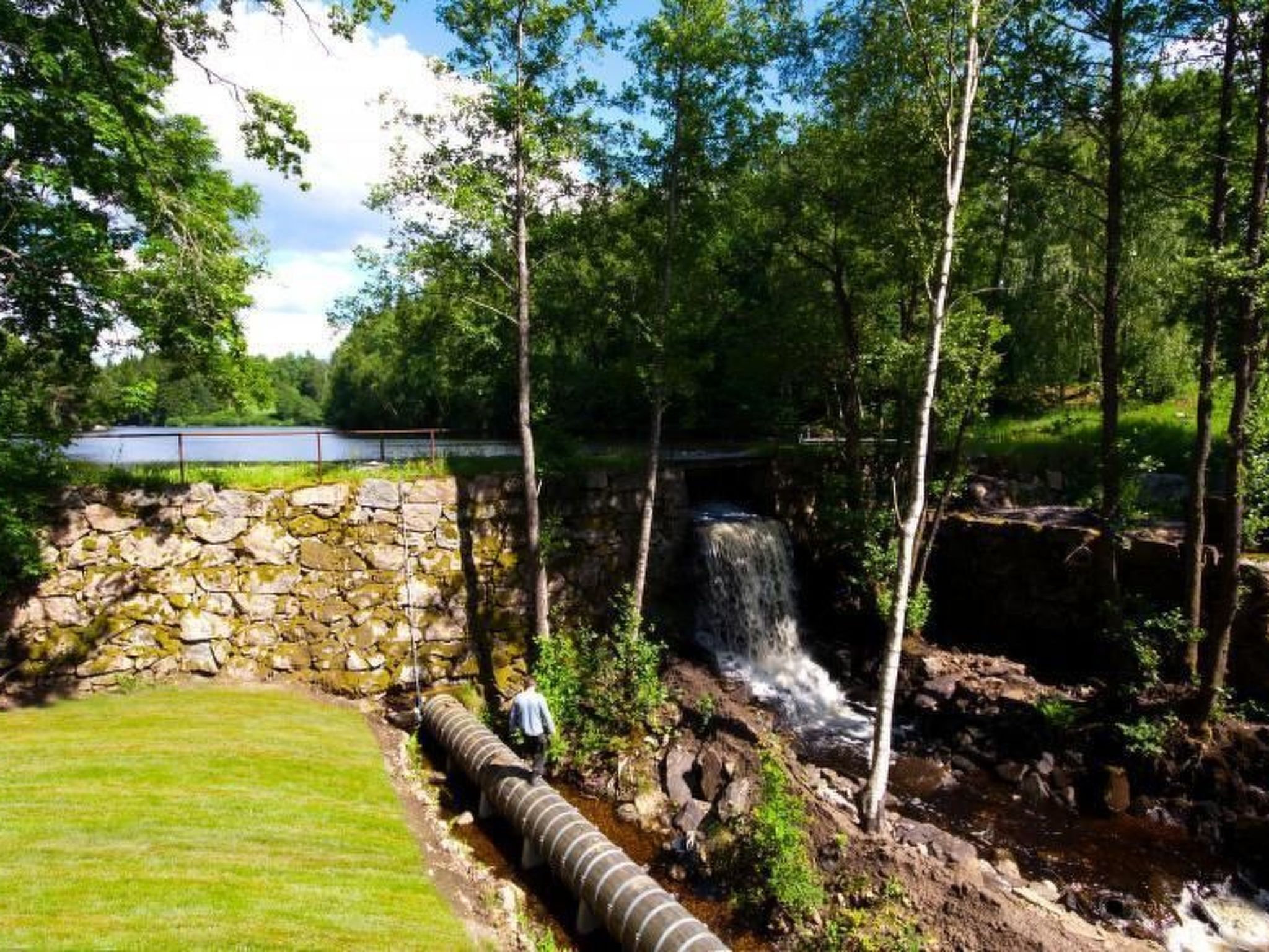 Direkt am See gelegen-Dedans