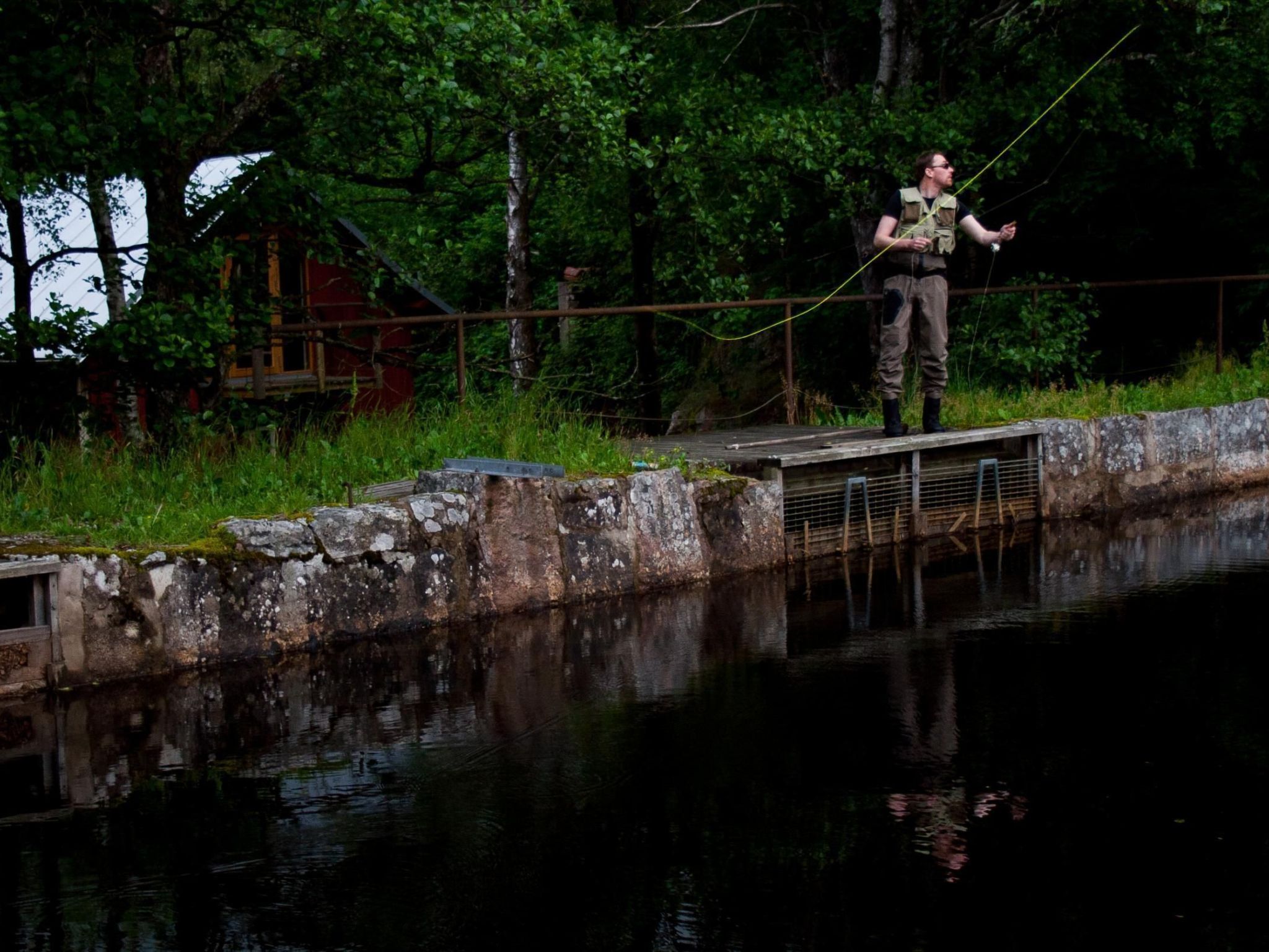 Direkt am See gelegen-Dedans