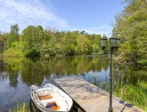 Moderne villa aan de rivier met eigen boot en steiger in Asarum, Blekinge - thumbnail 2