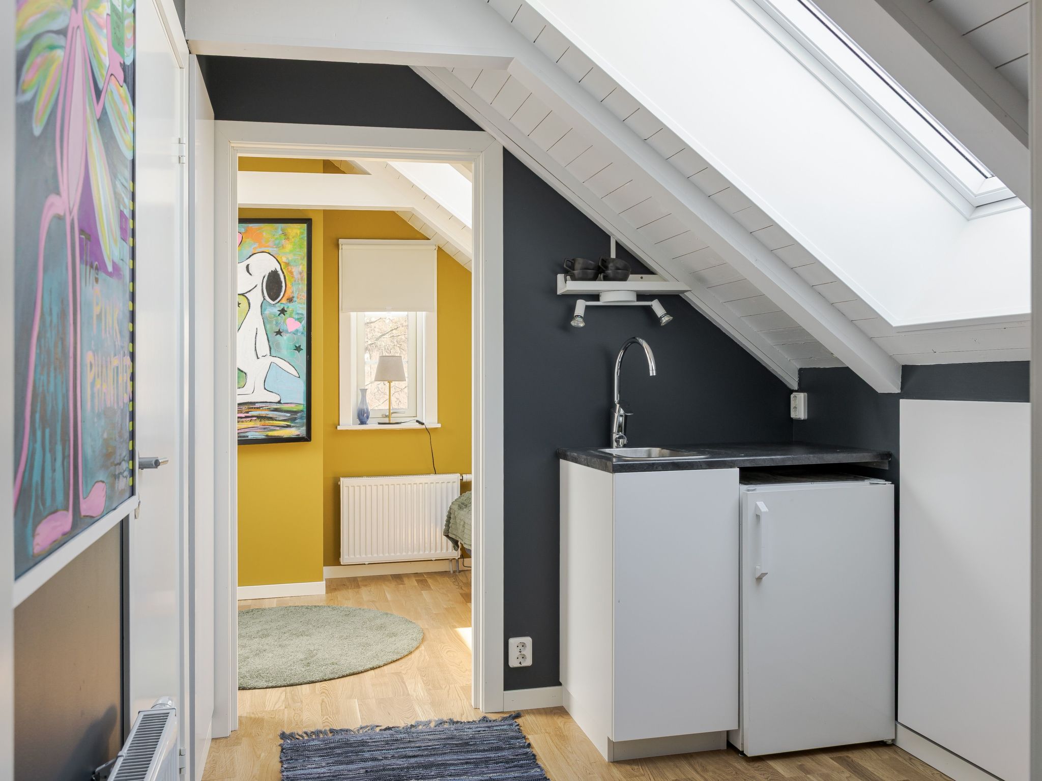 Open haard en verwarmd zwembad in ruim vakantiehuis in Falkenberg - foto 26