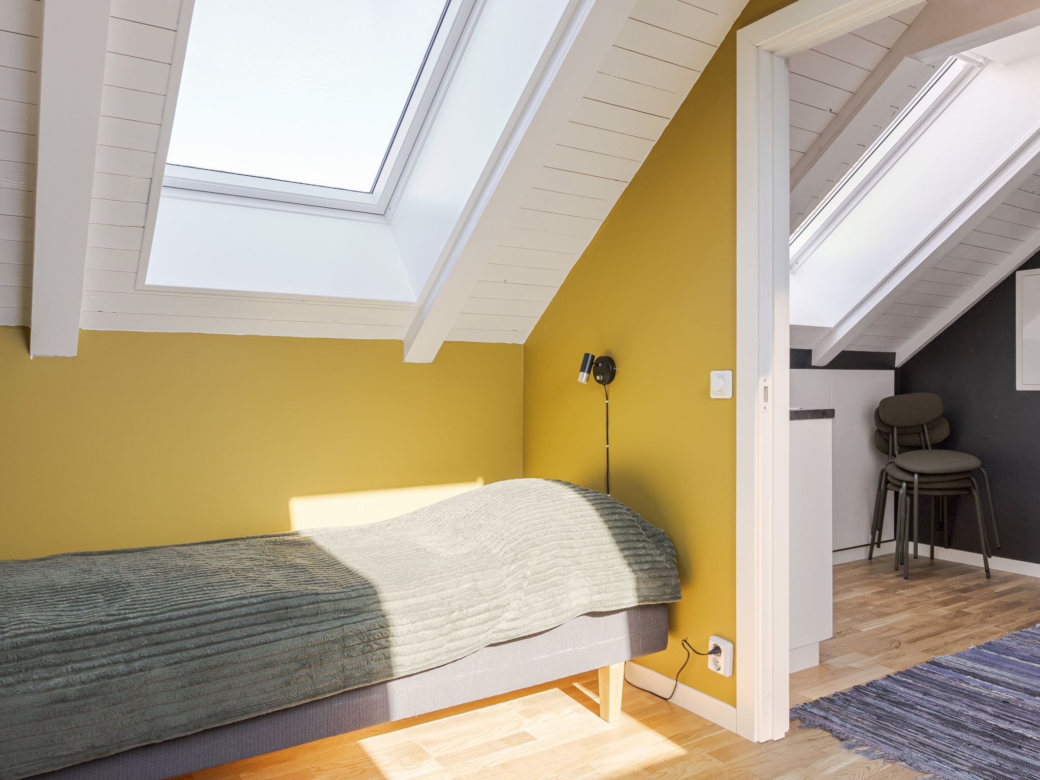 Open haard en verwarmd zwembad in ruim vakantiehuis in Falkenberg - foto 27