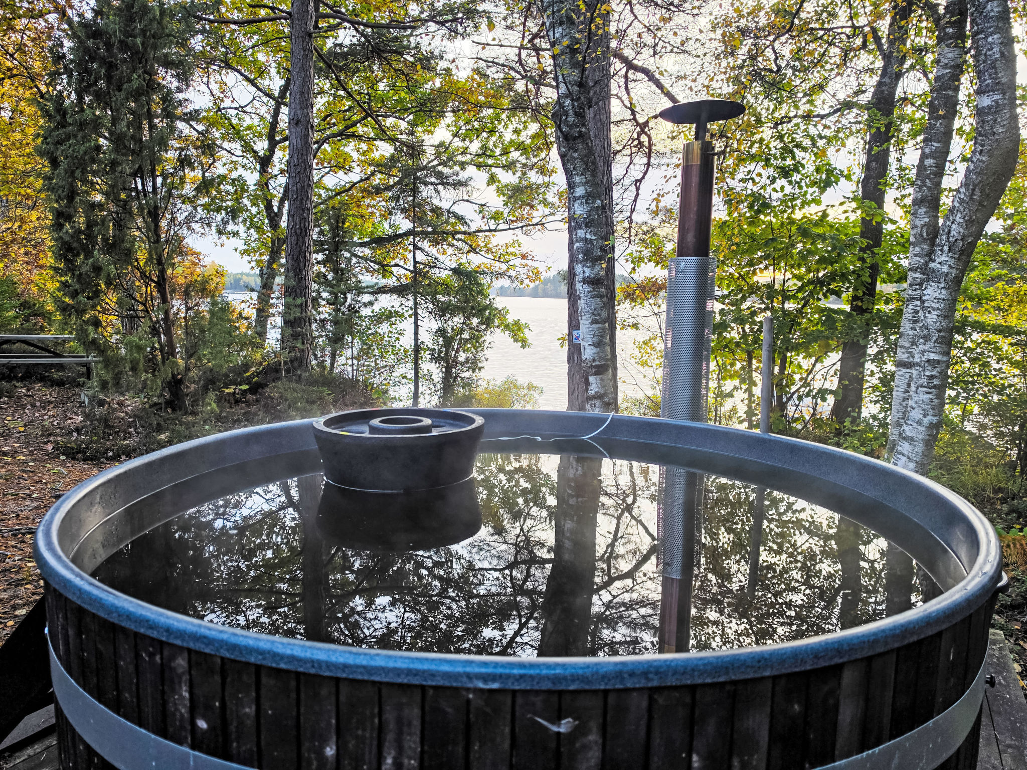 Cottage mit Whirlpool - Buiten
