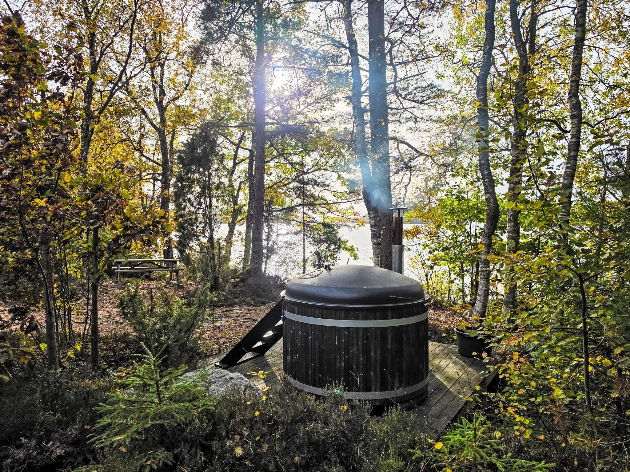 Gemütliches Cottage mit Whirlpool - Outside