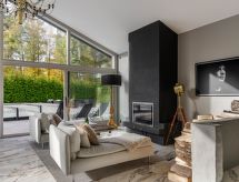 Villa op 800 m van zee in Halmstad met verwarmd zwembad en whirlpool - thumbnail 5