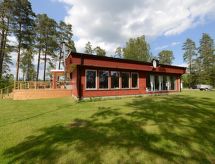 Lilla Sjöbo: Vrijstaand huis aan het meer in Hok, Jönköping - thumbnail 1