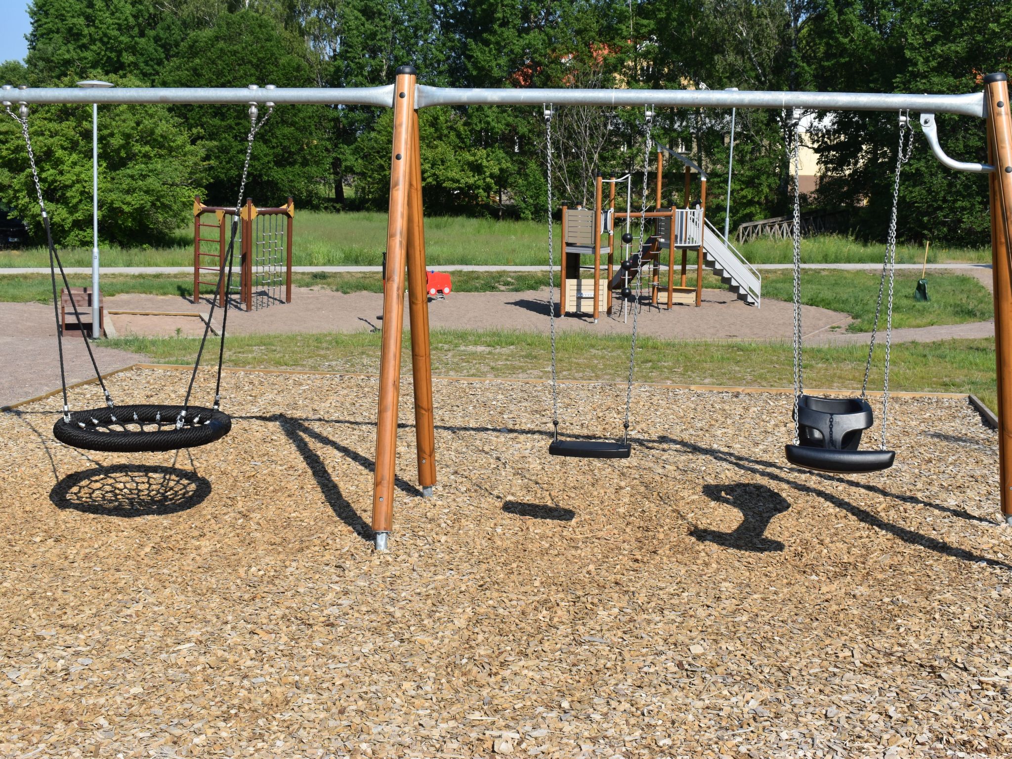 Typisch schwedisches Ferienhaus mit Garten-Drinnen