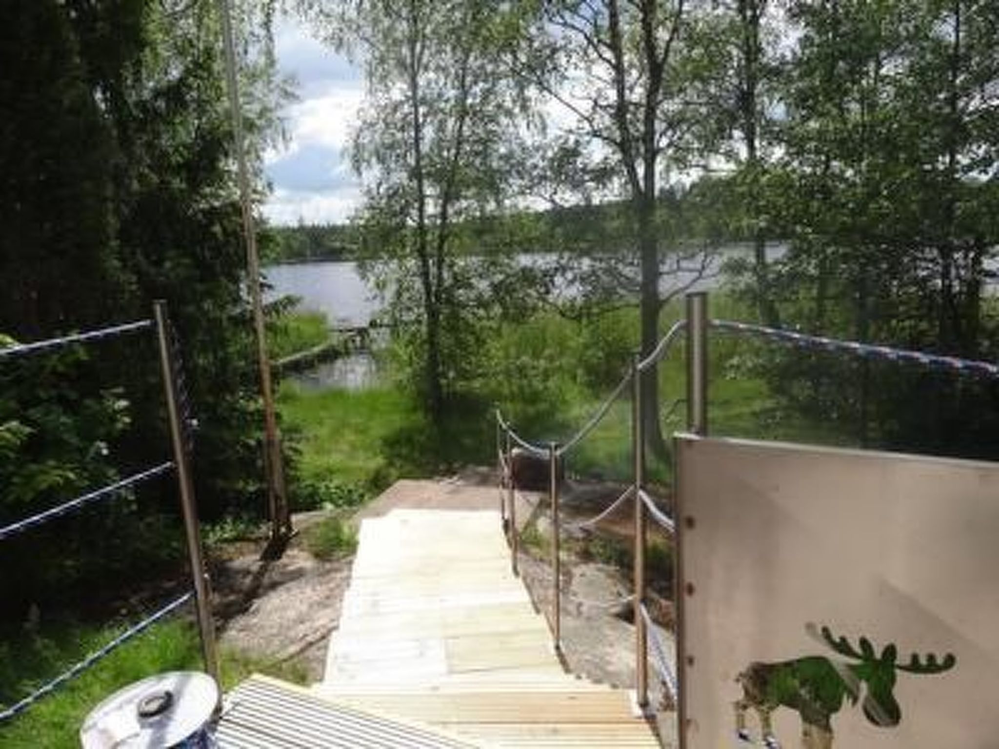 Charmantes Holzferienhaus mit Sauna-Drinnen