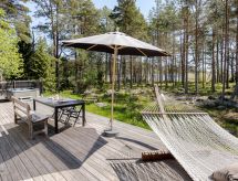 Open haard en wellness in vakantiehuis Lagunen Villa 2 in Hölick - thumbnail 2