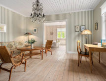 Vrijstaand vakantiehuis in Jämjö, Blekinge – 1 km van zee, tuin & open haard - thumbnail 2