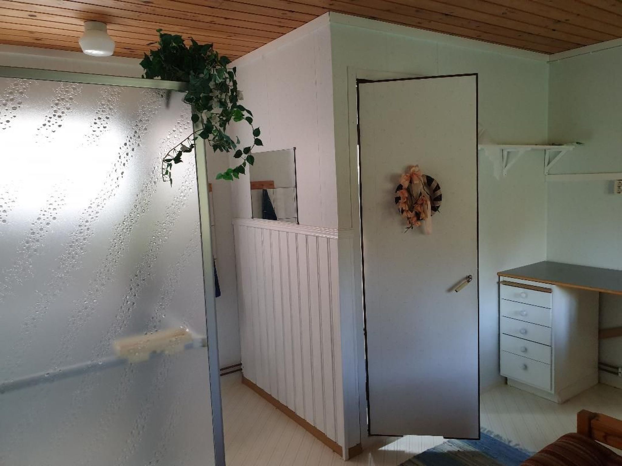 Mit privater Terrasse-Drinnen