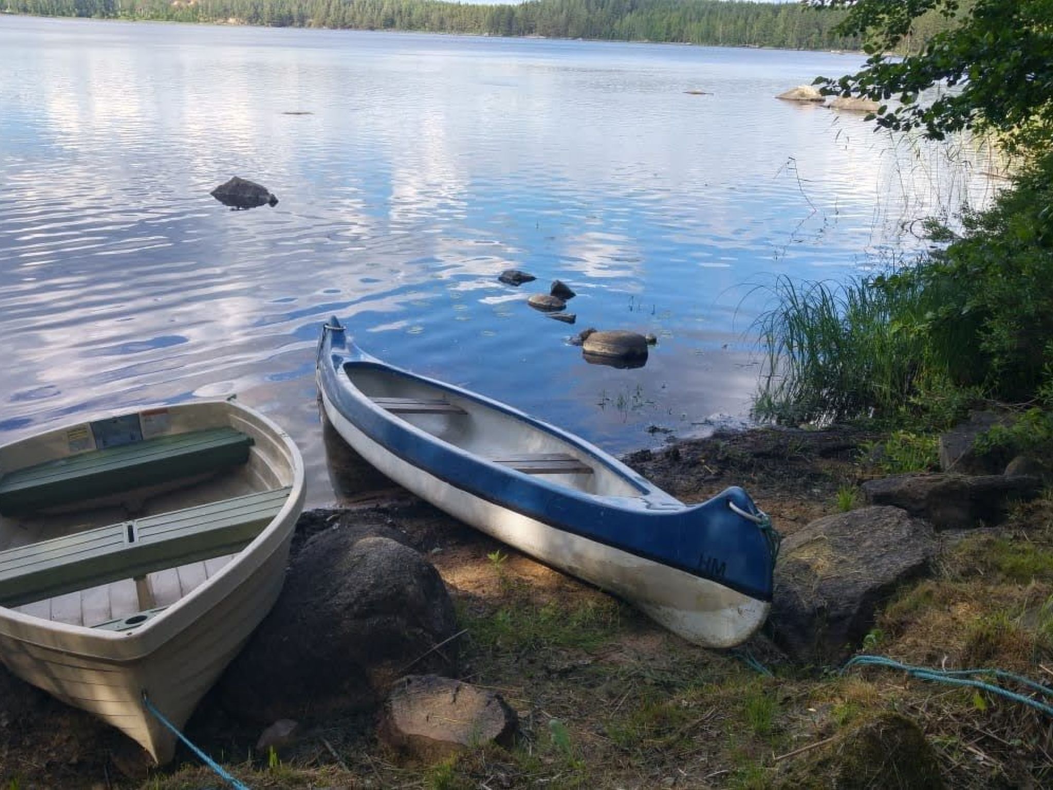 In Målilla Boote Sauna  See-Drinnen