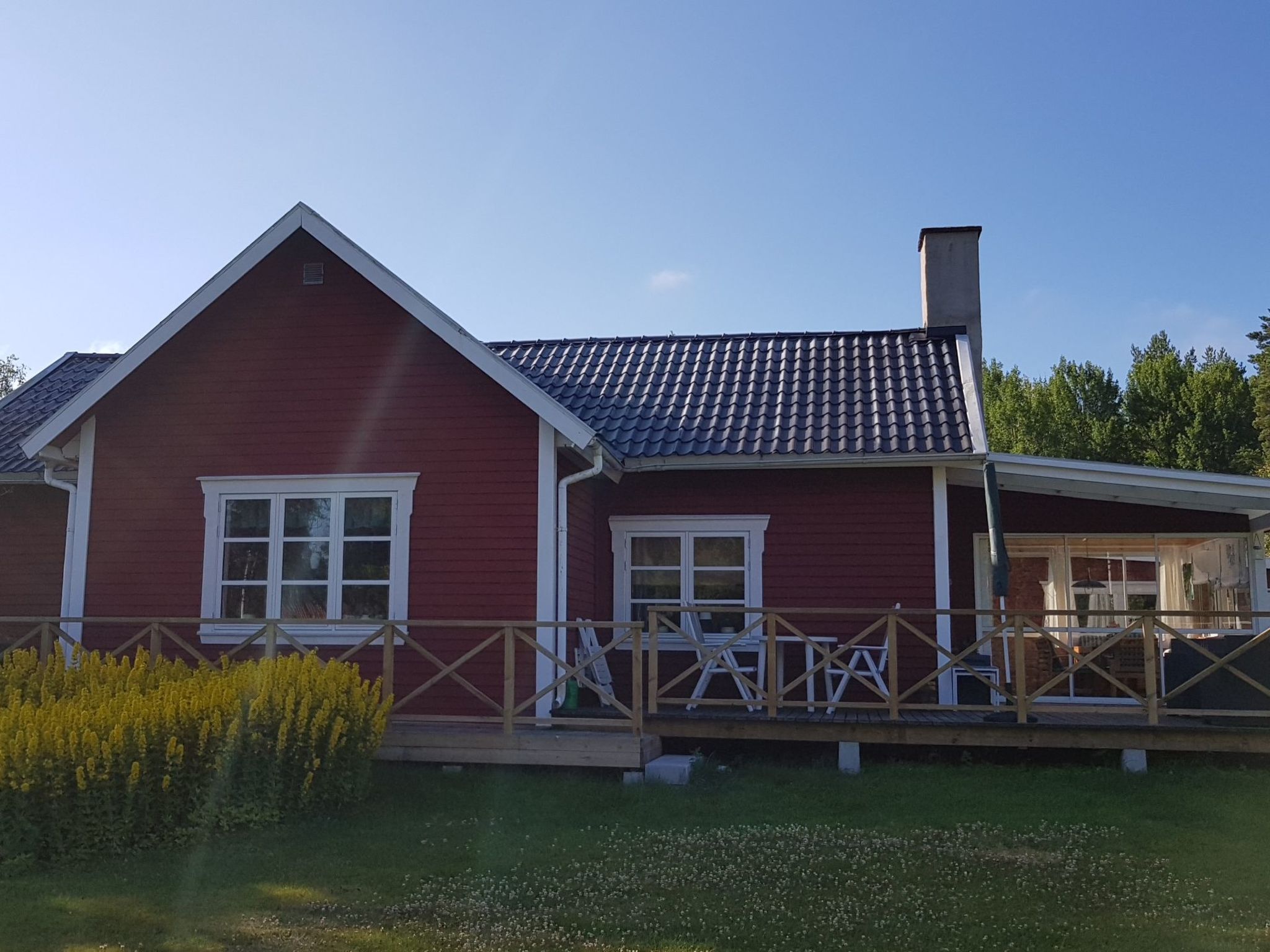 In Karlsborg mit Offenem Kamin-Binnen