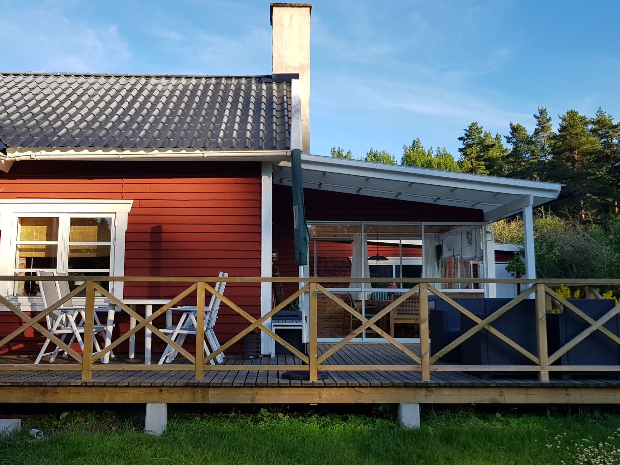 In Karlsborg mit Offenem Kamin-Binnen