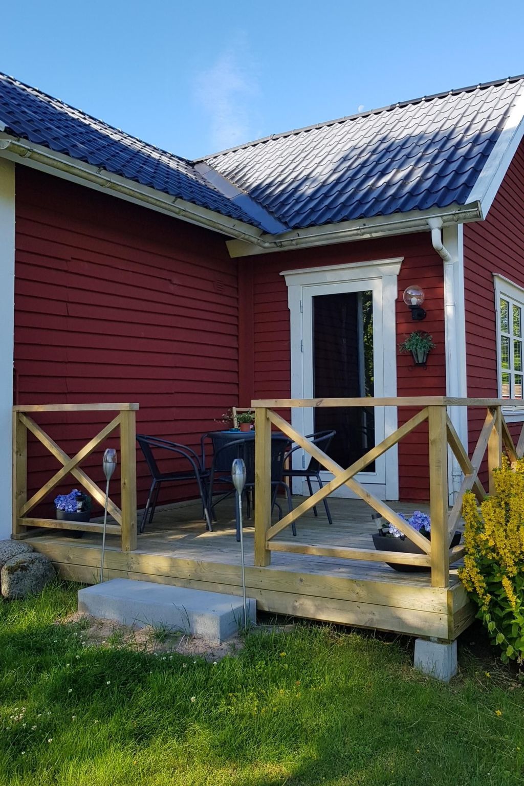 In Karlsborg mit Offenem Kamin-Binnen