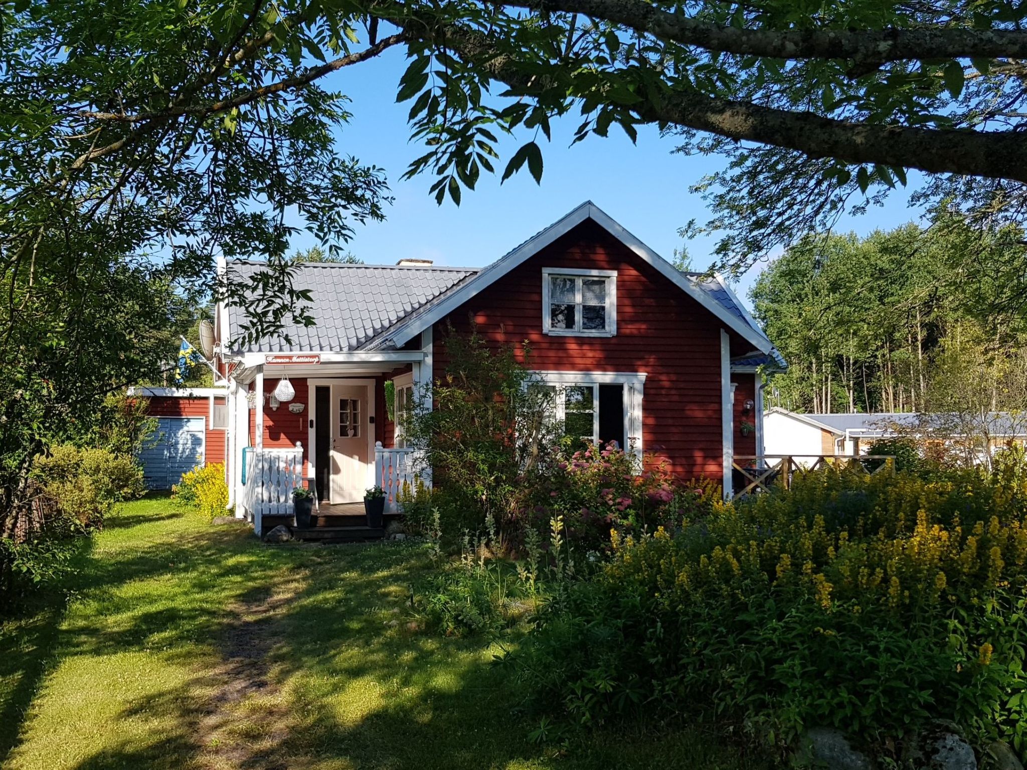 In Karlsborg mit Offenem Kamin-Binnen