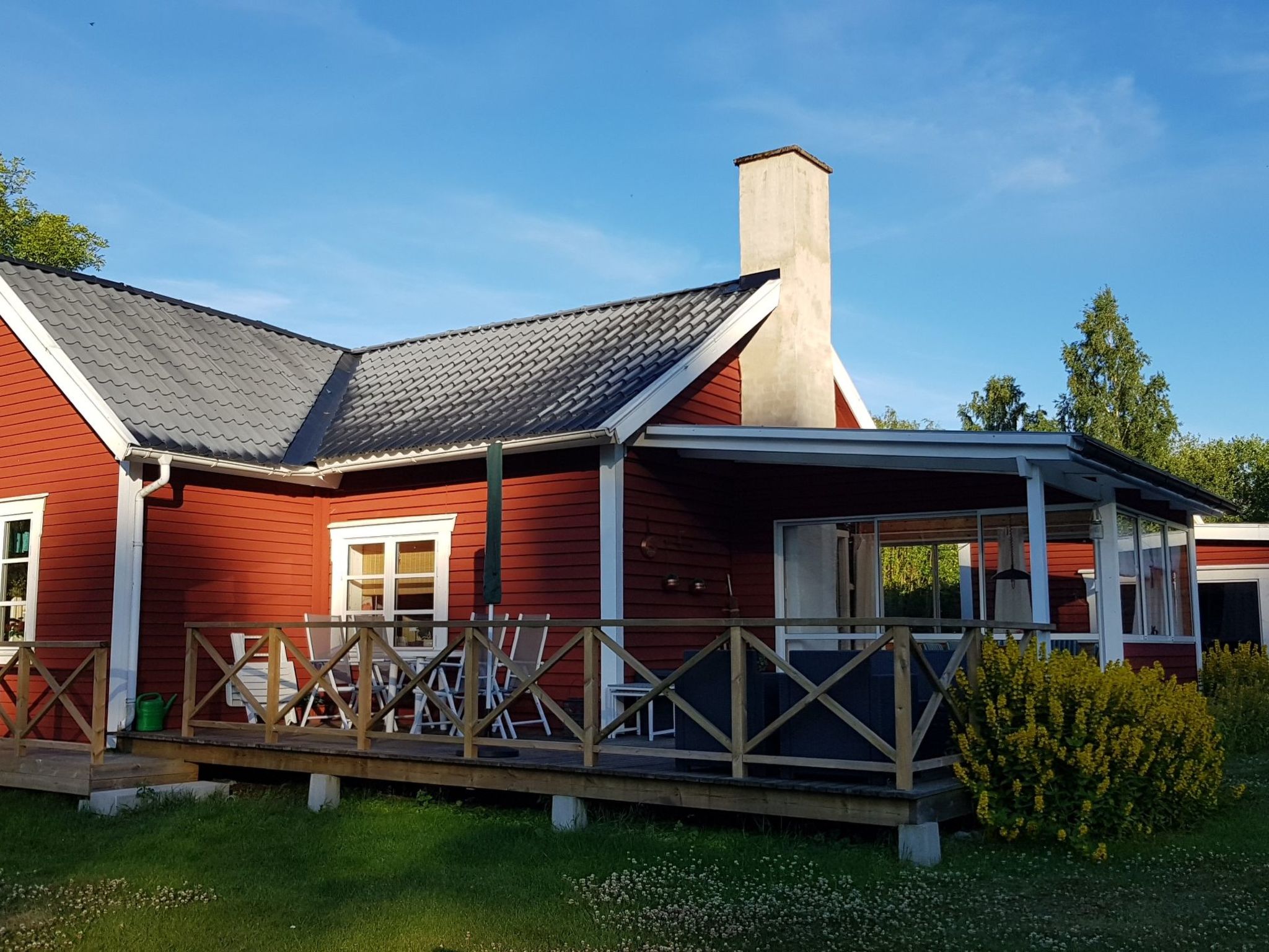 In Karlsborg mit Offenem Kamin-Binnen