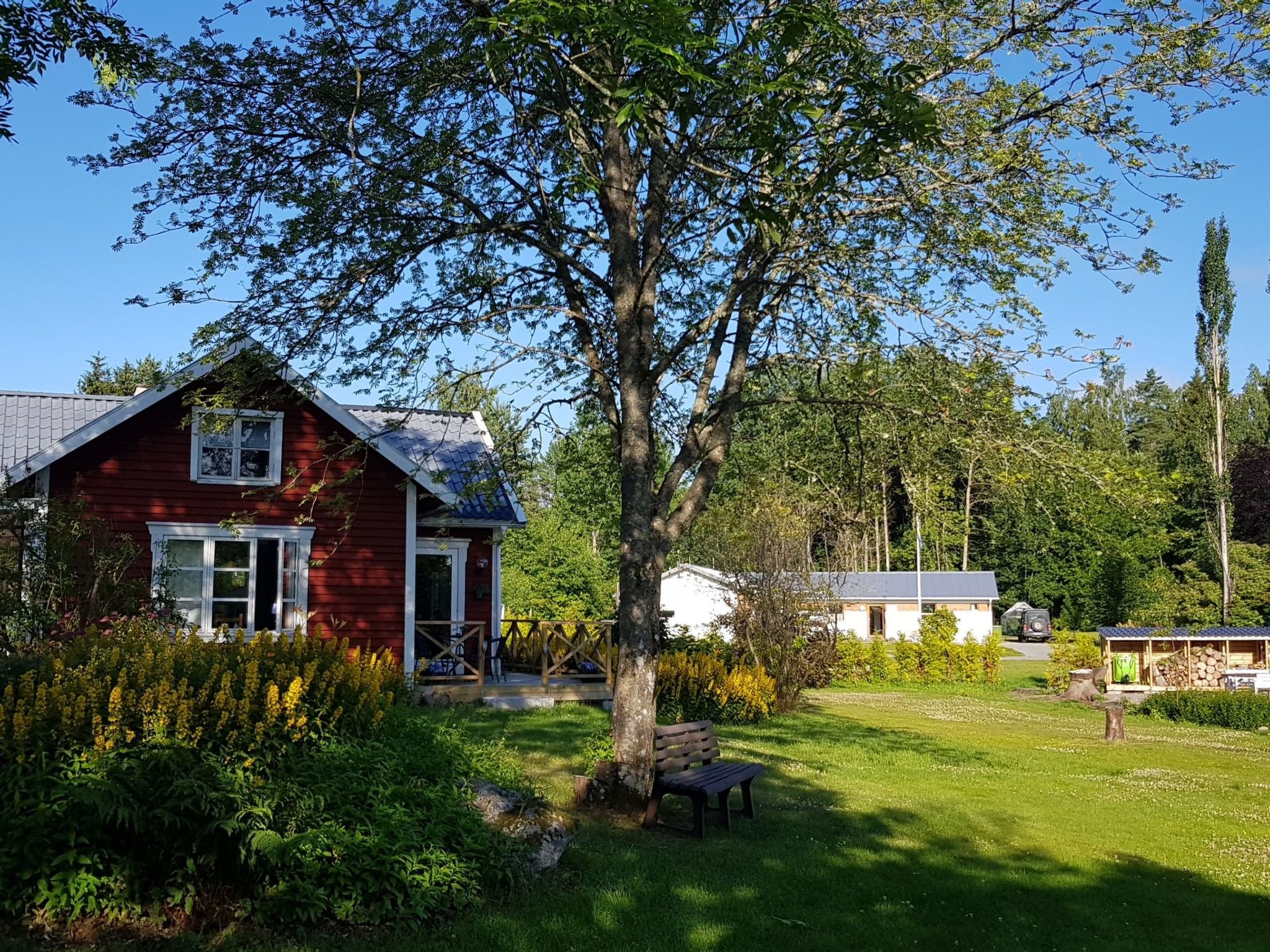 In Karlsborg mit Offenem Kamin-Binnen