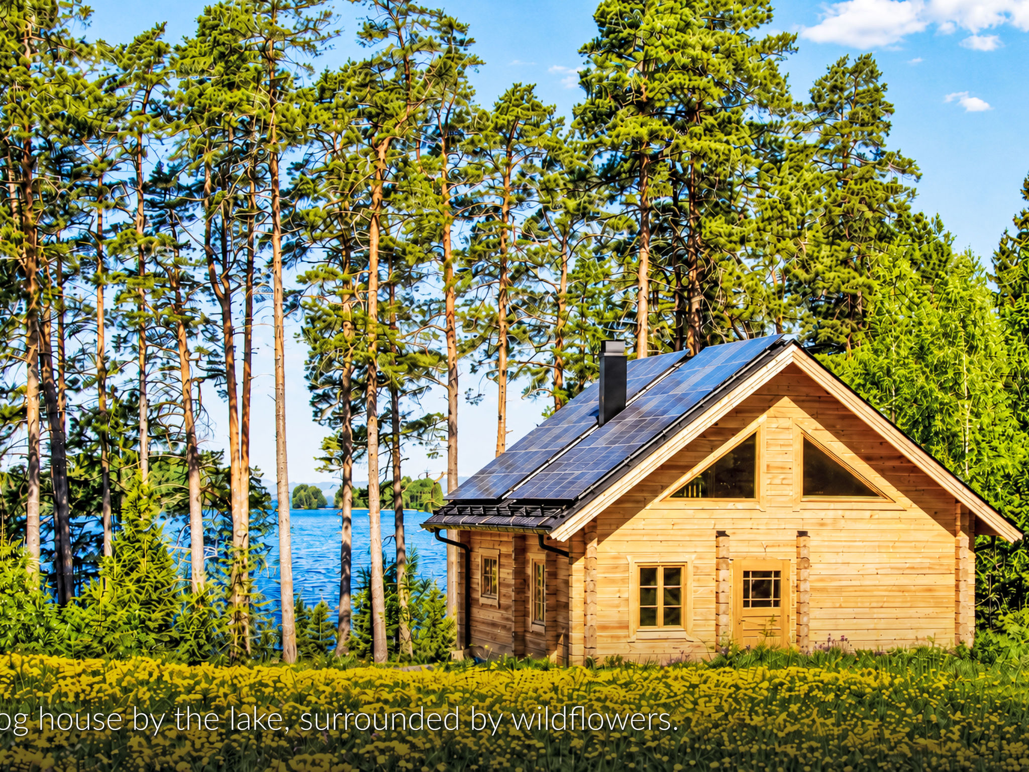 In Krokom und Seeblick